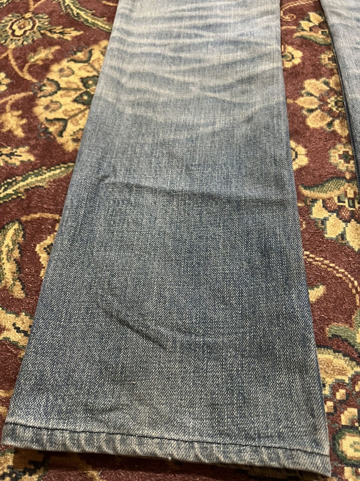 Japanese Brand ROAR CROSS PISTOL DISTRESSED JEANS Size 30" / US 8 / IT 44 - 15 Thumbnail