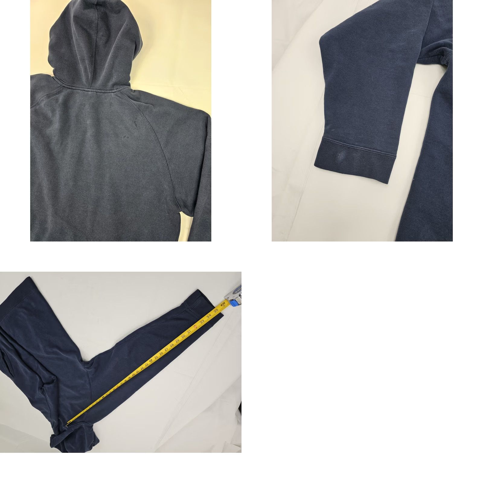 Reebok Vintage Reebok Hoodie XL Men’s Fleece Full Zip Embroidered Logo Navy Blue Size US XL / EU 56 / 4 - 8 Thumbnail