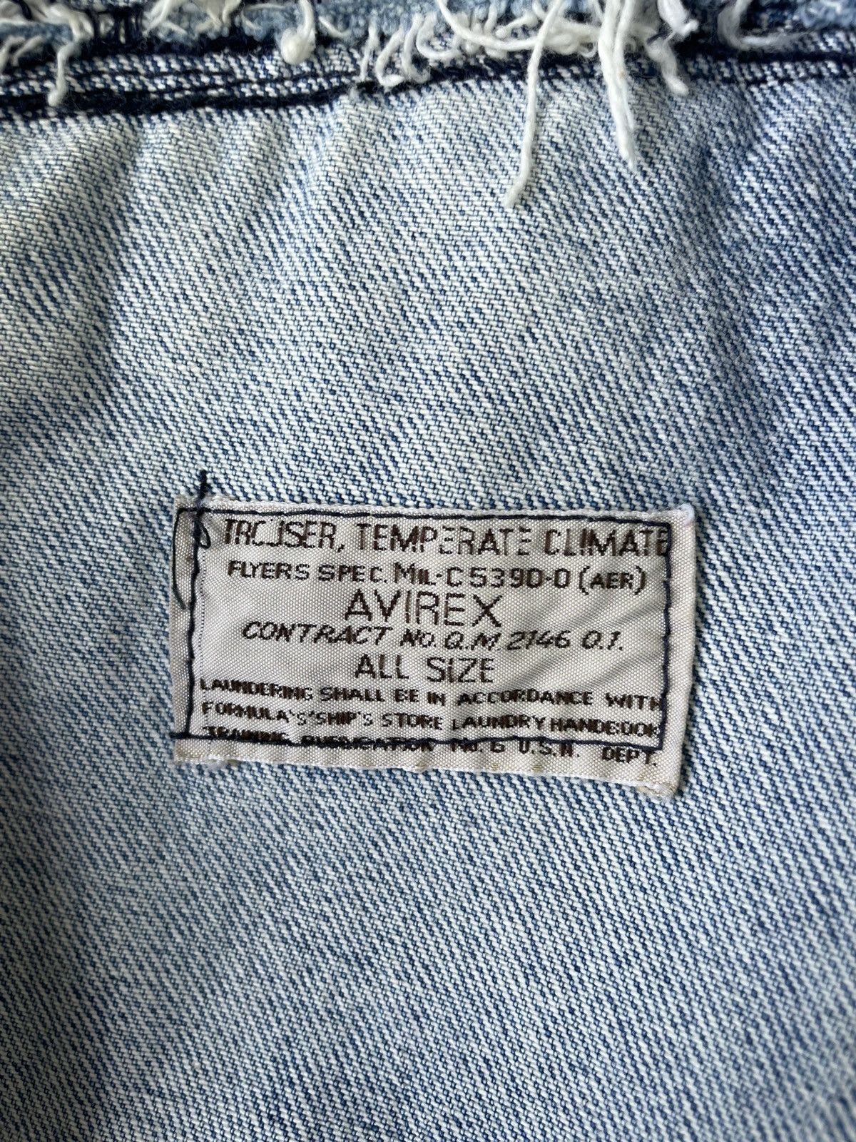 Avirex AVIREX USA Mens Vintage Denim Jeans Jacket Size US M / EU 48-50 / 2 - 4 Thumbnail