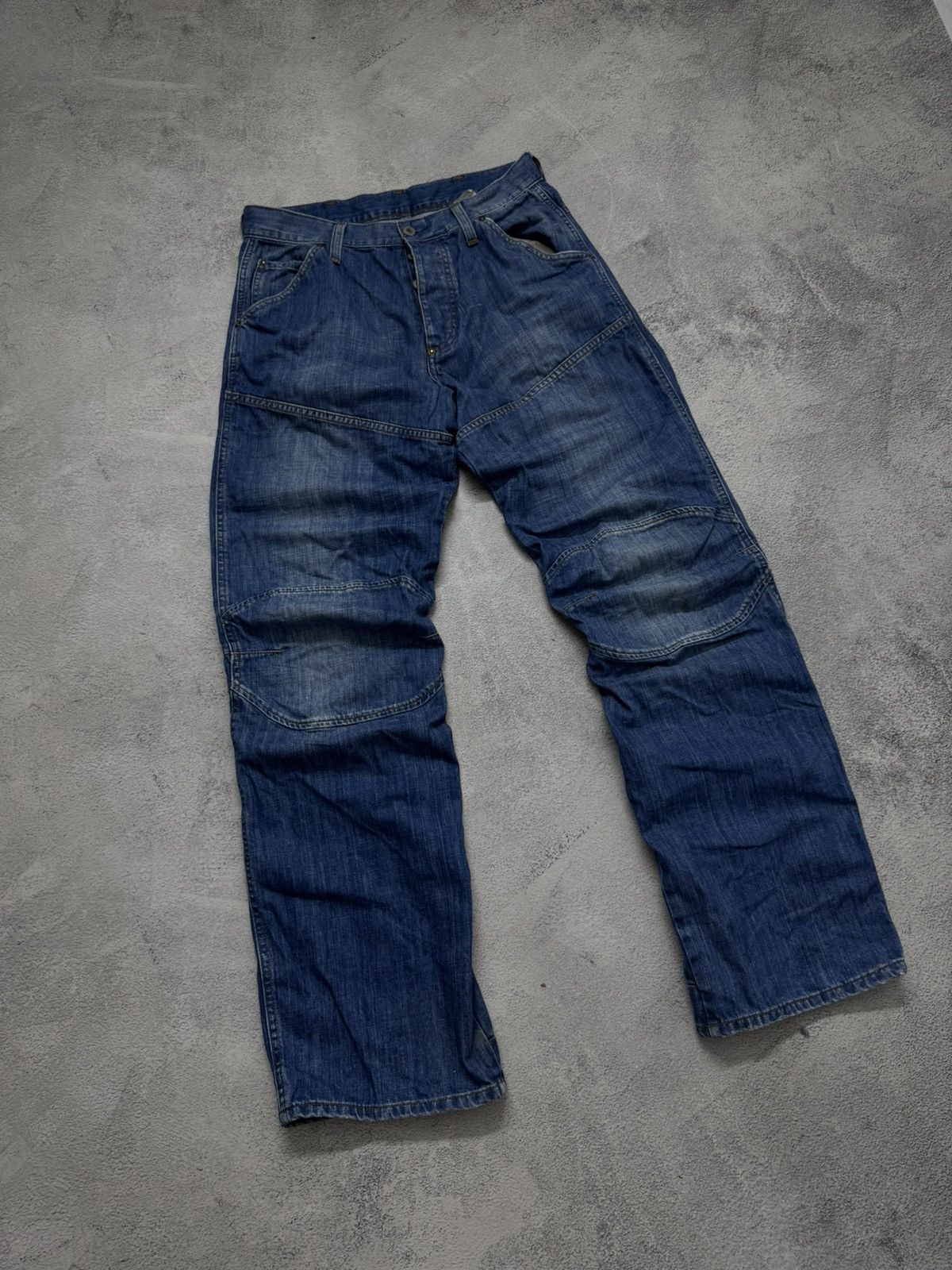 G-Star Vintage Y2k G Star Raw Big Logo Denim Jeans 00’s Size US 32 / EU 48 - 12 Thumbnail