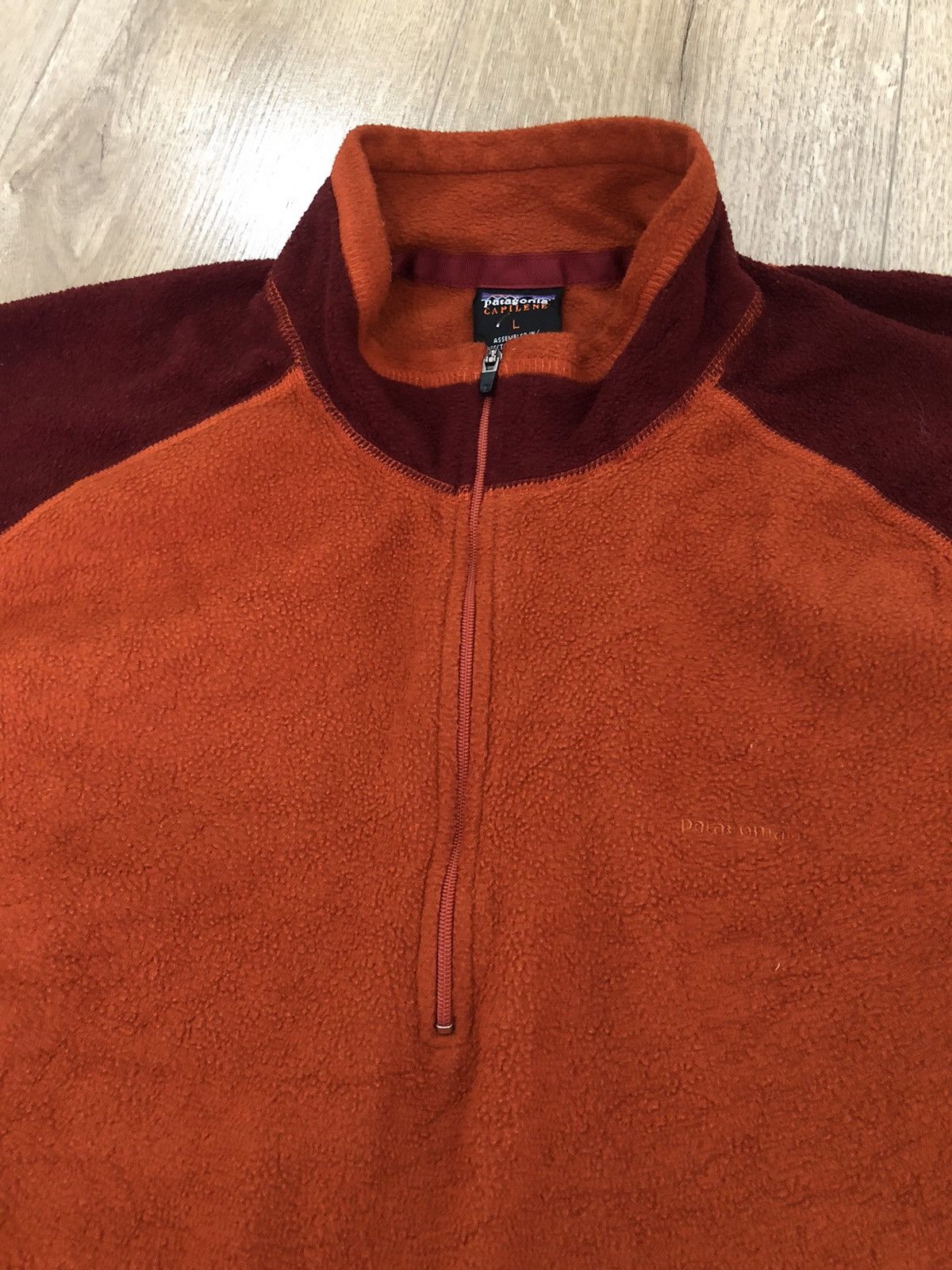 Patagonia Vintage 90s Patagonia Capilene Fleece Pullover Jacket Size US L / EU 52-54 / 3 - 4 Thumbnail