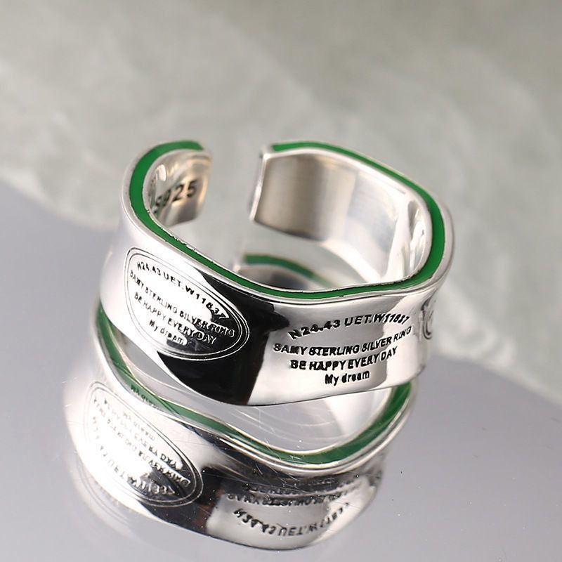 Jewelry Hip-hop Jewelry Rings Open Size Chrome Ring (Size 7-13) Size ONE SIZE - 1 Thumbnail