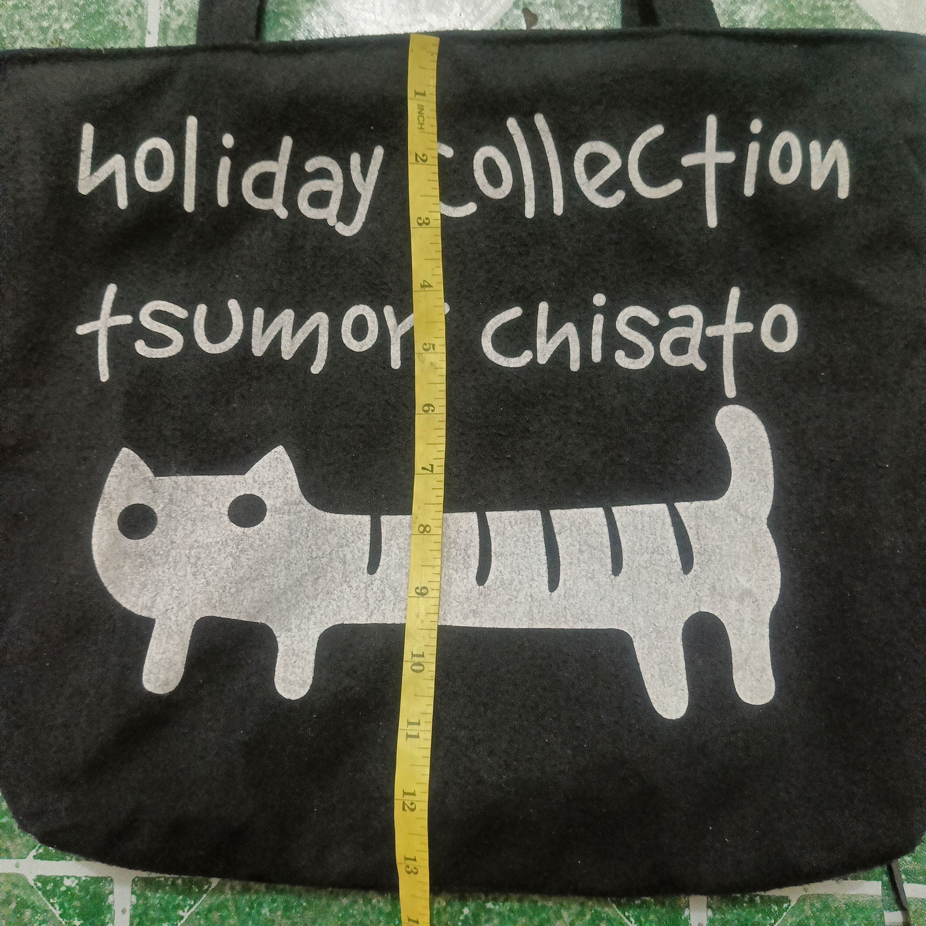 Issey Miyake × Japanese Brand × Tsumori Chisato Rare!!! Tsumori Chisato Tote bag big cat iconic logo Size ONE SIZE - 13 Thumbnail
