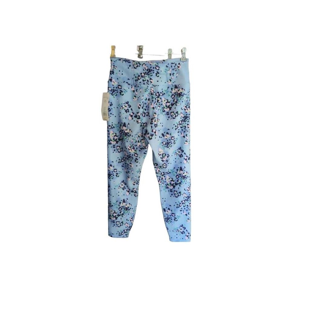 Other Nanette Lepore Athletic Leggings Pastel Blue Floral Size Me Size 28" / US 6 / IT 42 - 2 Thumbnail