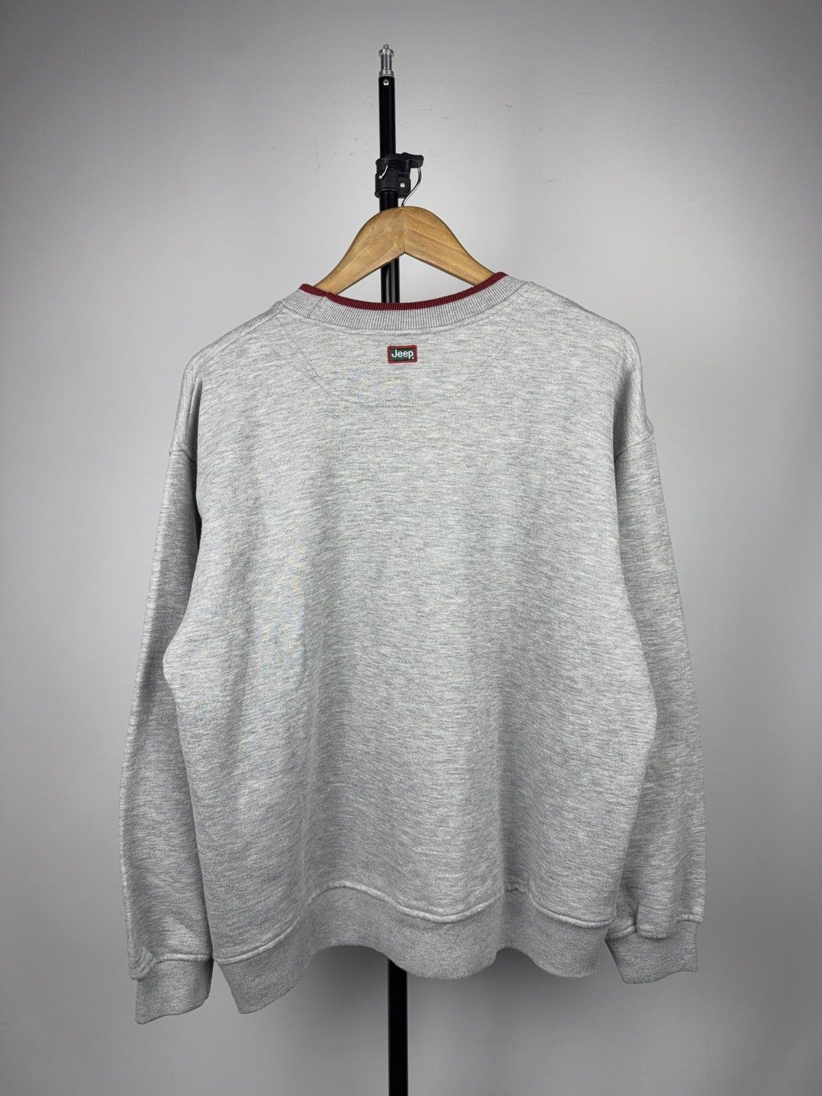 Jeep 00s Vintage Jeep Racing Logo Embroidered Crewneck Grey Size US M / EU 48-50 / 2 - 7 Thumbnail