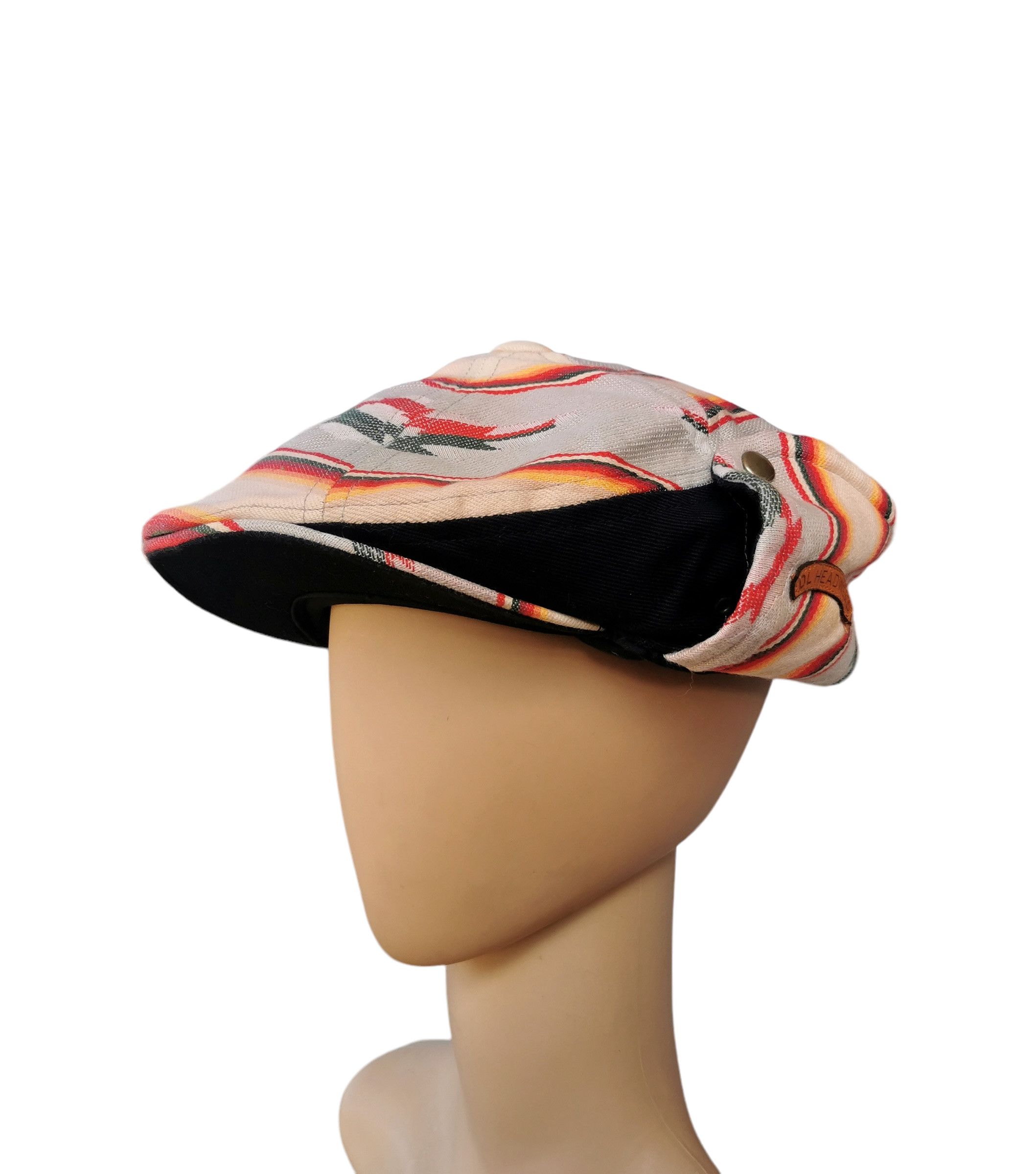 Vintage DL Headwear Navajo Flat Cap Size 38 - 1 Thumbnail