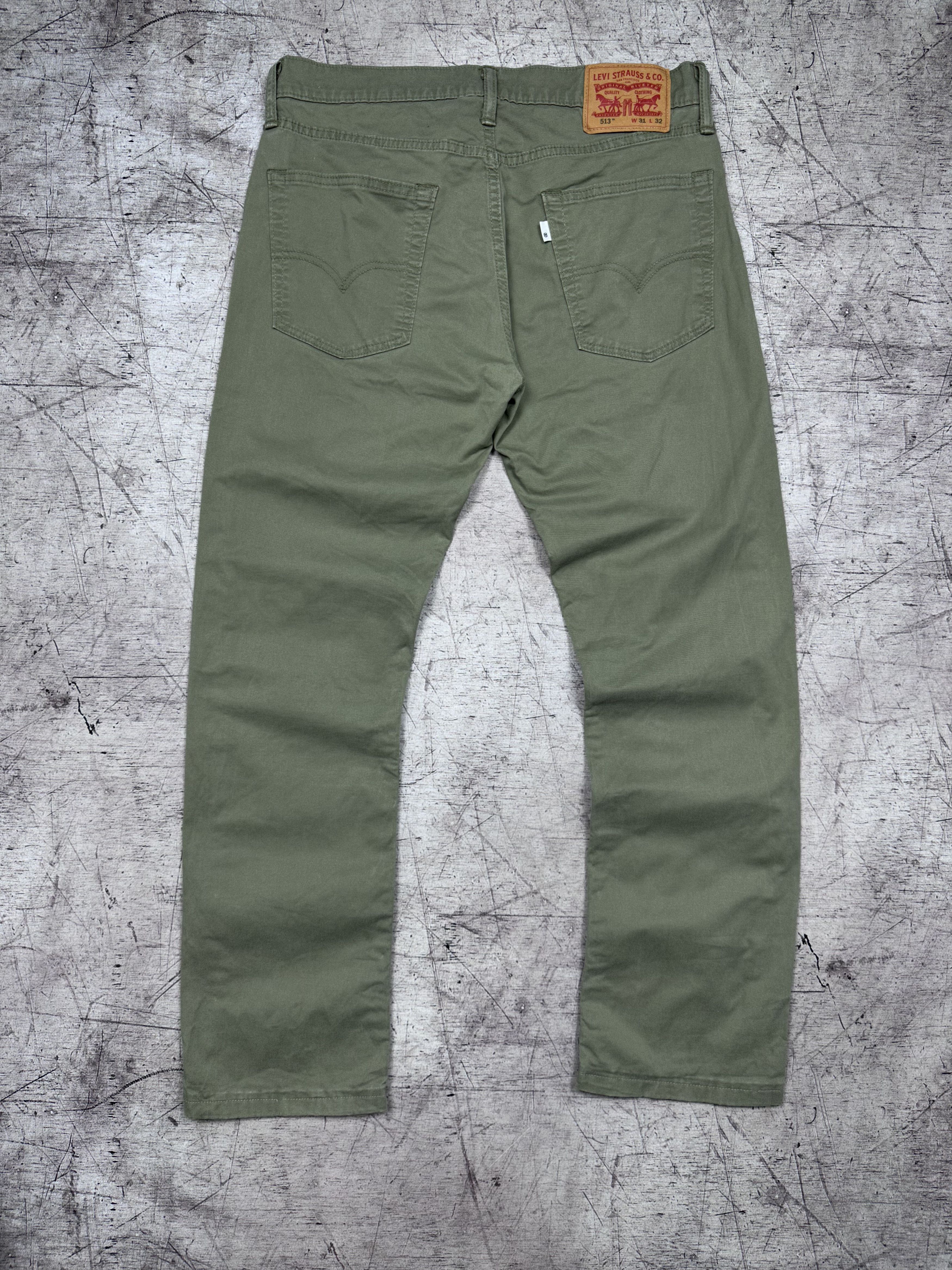 Levi's × Vintage Levis 513 Vintage Mens Denim Pants Y2K Jeans Size US 31 - 1 Thumbnail