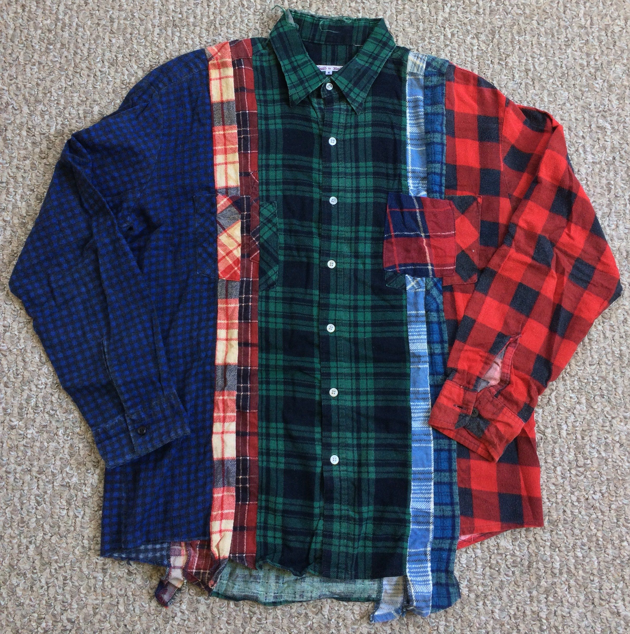 Needles Rebuild by Needles 7 Cut Flannel Size US S / EU 44-46 / 1 - 1 Thumbnail