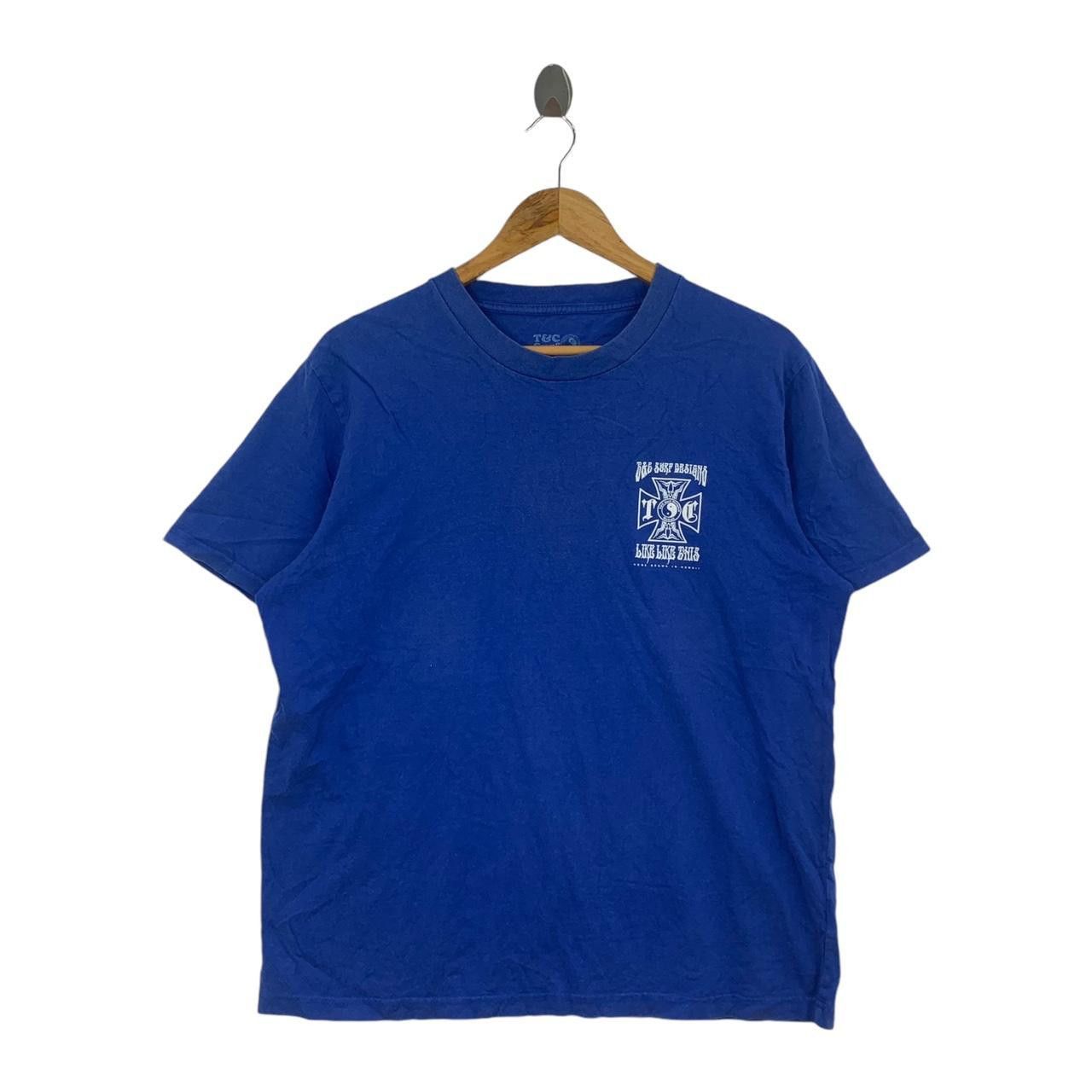 Vintage Vintage TOWN & COUNTRY SURF Dragon Cross Tee Shirt Size US XL / EU 56 / 4 - 2 Thumbnail