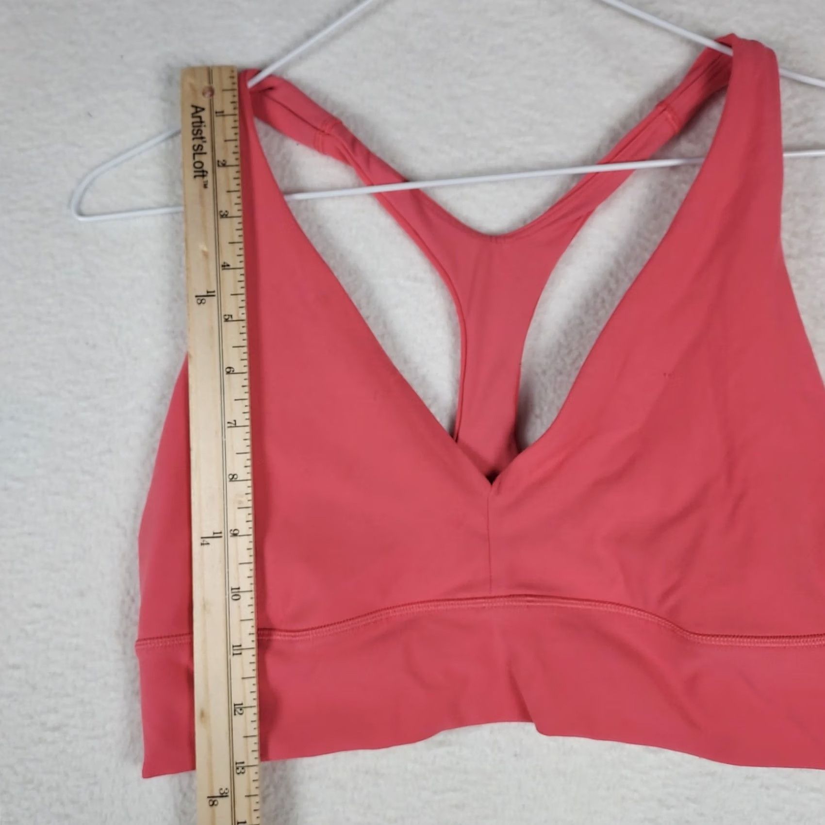 Athleta Athleta Womens M Coral Racerback Sports Bra Top Size M / US 6-8 / IT 42-44 - 6 Thumbnail