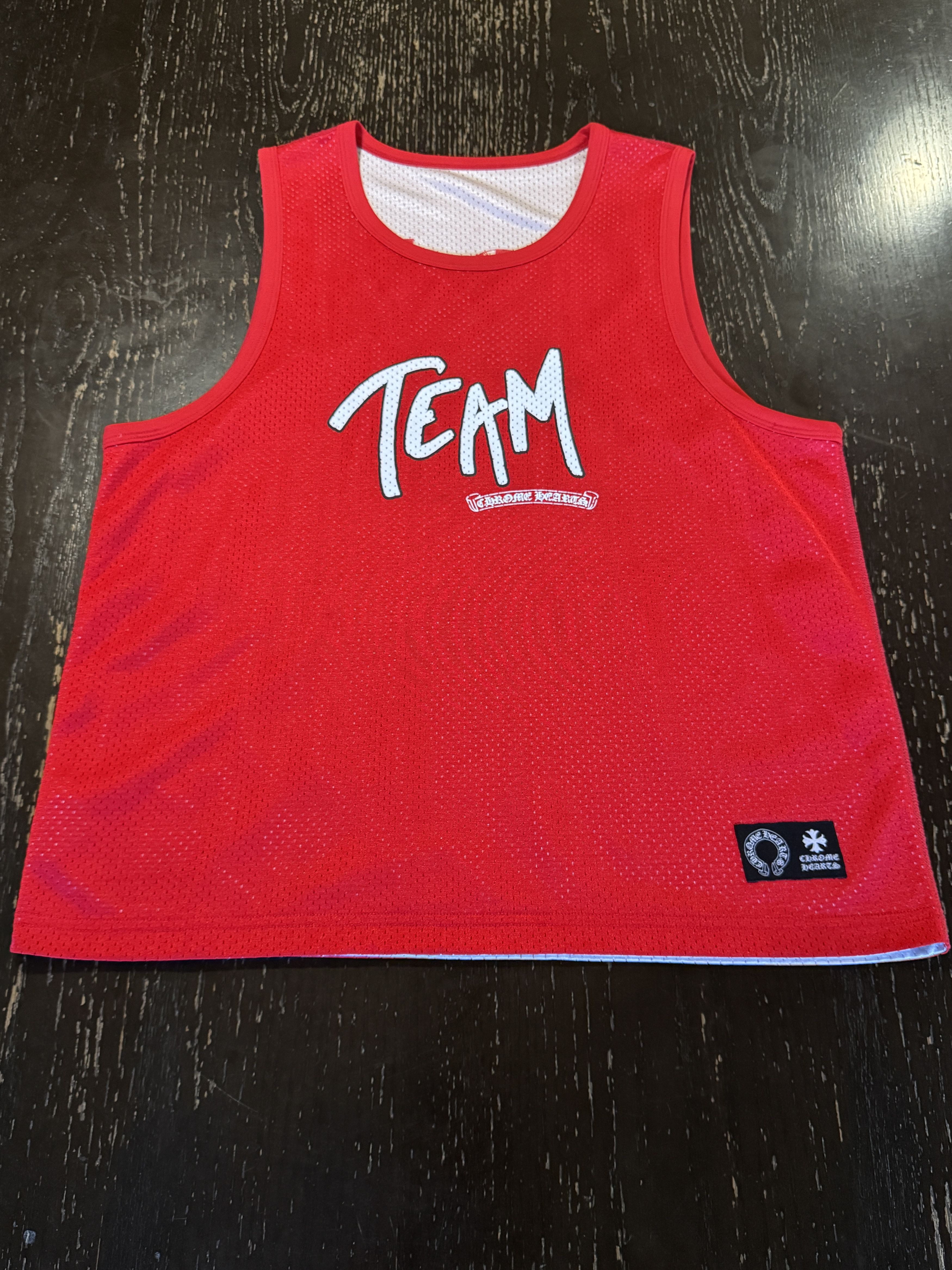 Chrome Hearts “TEAM FORM” Mesh Jersey Tank