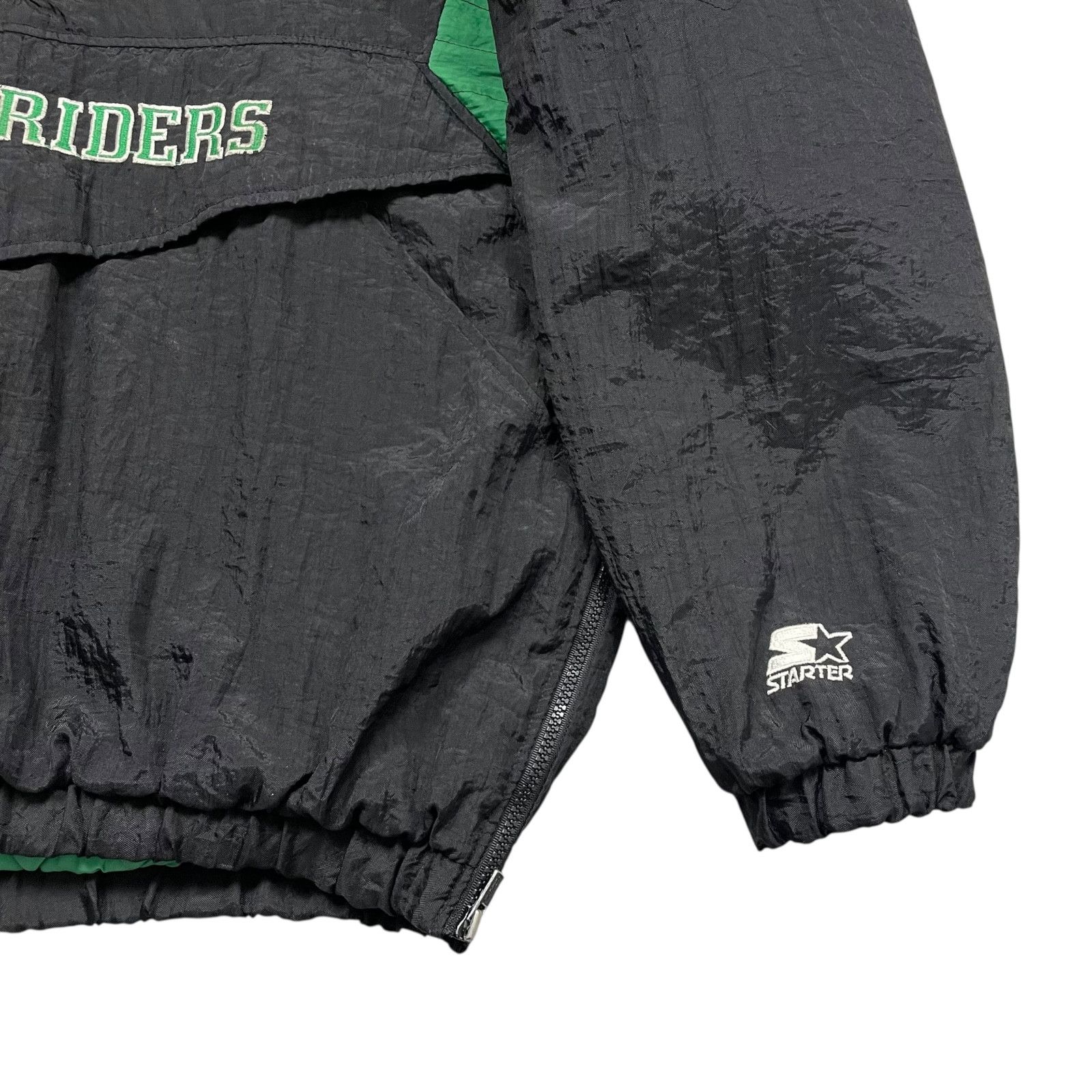 RARE 90s CFL SASKATCHEWAN ROUGHRIDERS STARTER PUFFER JACKET
