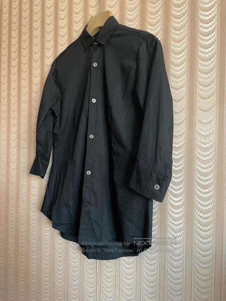 Yohji Yamamoto Yohji Yamamoto Vintage Black Shirt Size US XS / EU 42 / 0 - 2 Thumbnail