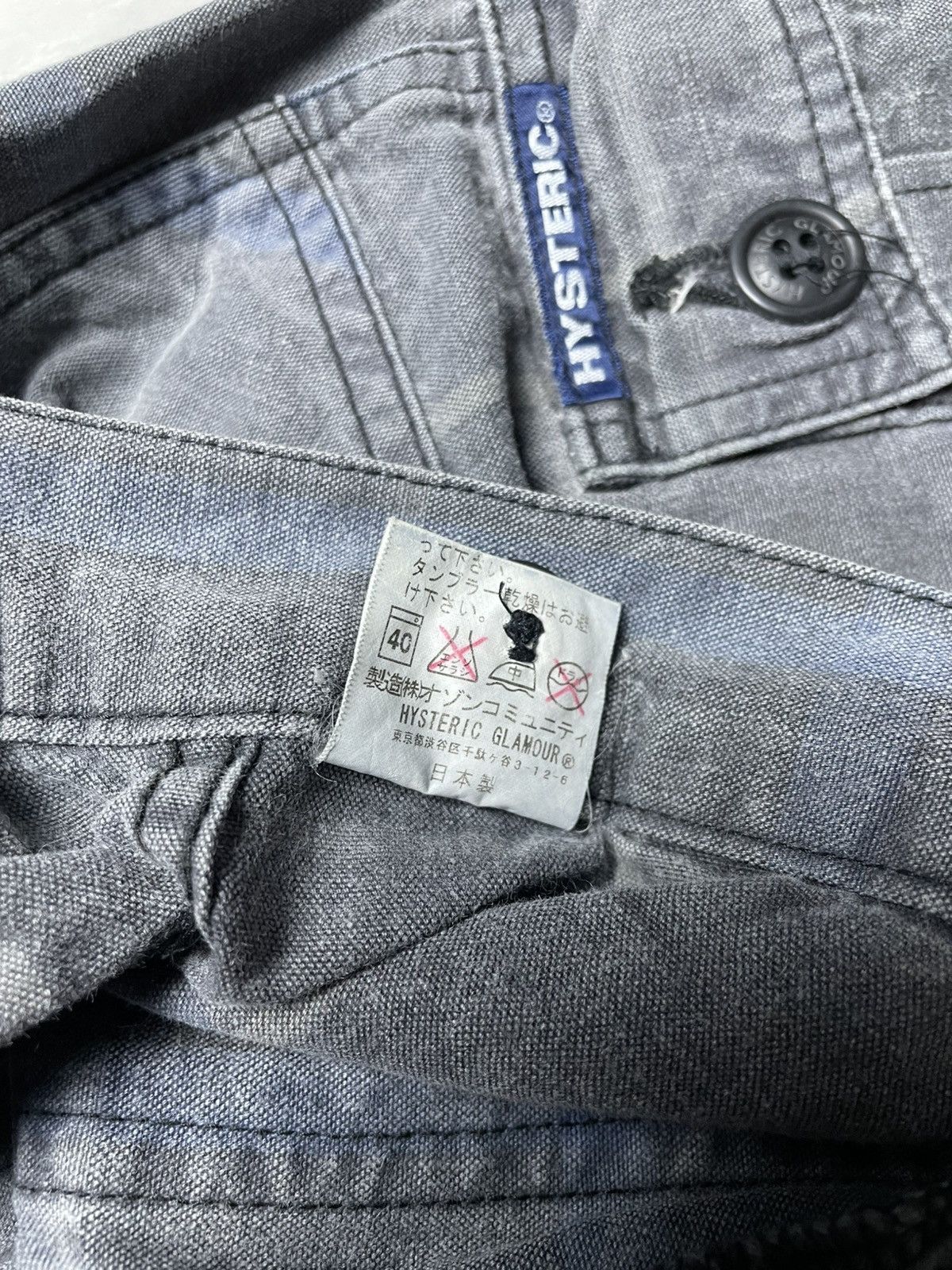 Hysteric Glamour 2000’s Hysteric Glamour - Plaid Cargo Pants Size 25" / US 0 / IT 36 - 7 Thumbnail