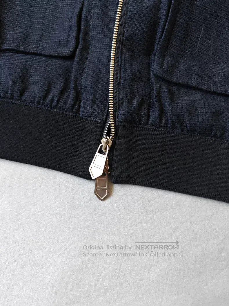 Hermes Hermes Navy Blue Cotton Thin Jacket Size US S / EU 44-46 / 1 - 9 Thumbnail