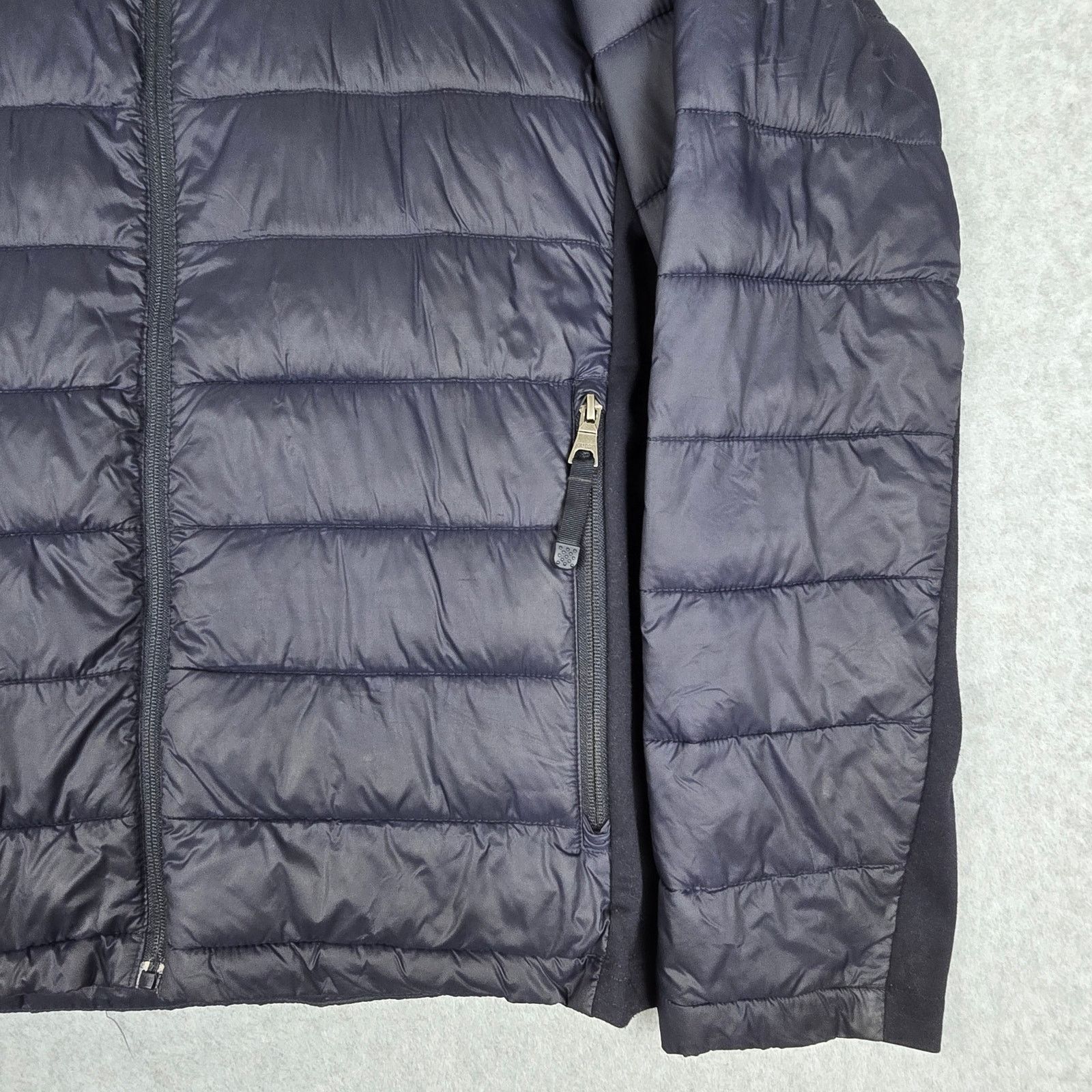 Guess Guess Large Navy Blue Lightweight Puffer Jacket Size US L / EU 52-54 / 3 - 6 Thumbnail