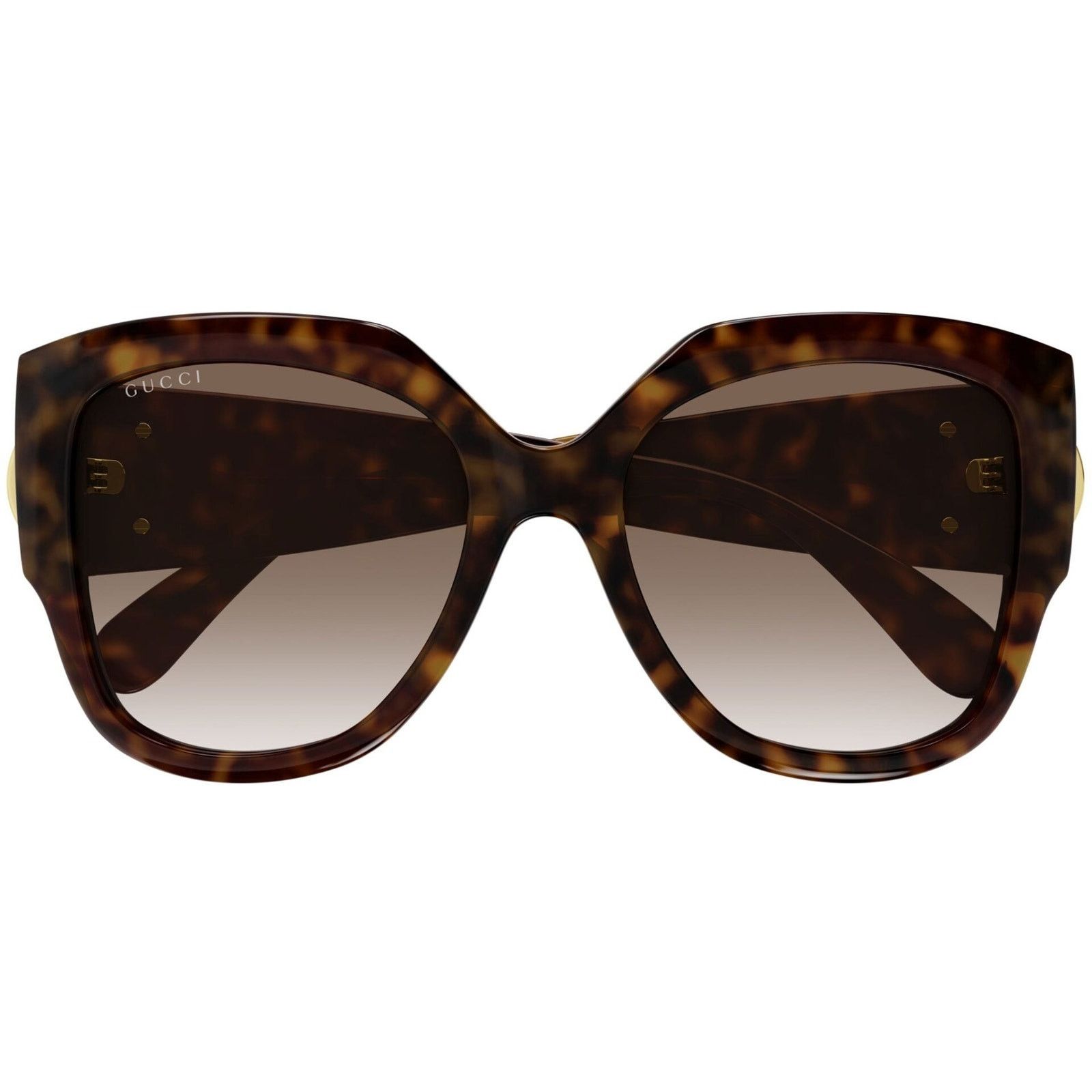 Gucci NEW Gucci Sunglasses GG1407S 003 Dark Havana/Brown Gradient Size ONE SIZE - 10 Thumbnail
