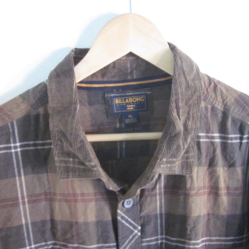 Billabong Billabong Surfplus Mens Shirt Size XL Core Fit Cotton Button Size US XL / EU 56 / 4 - 6 Thumbnail