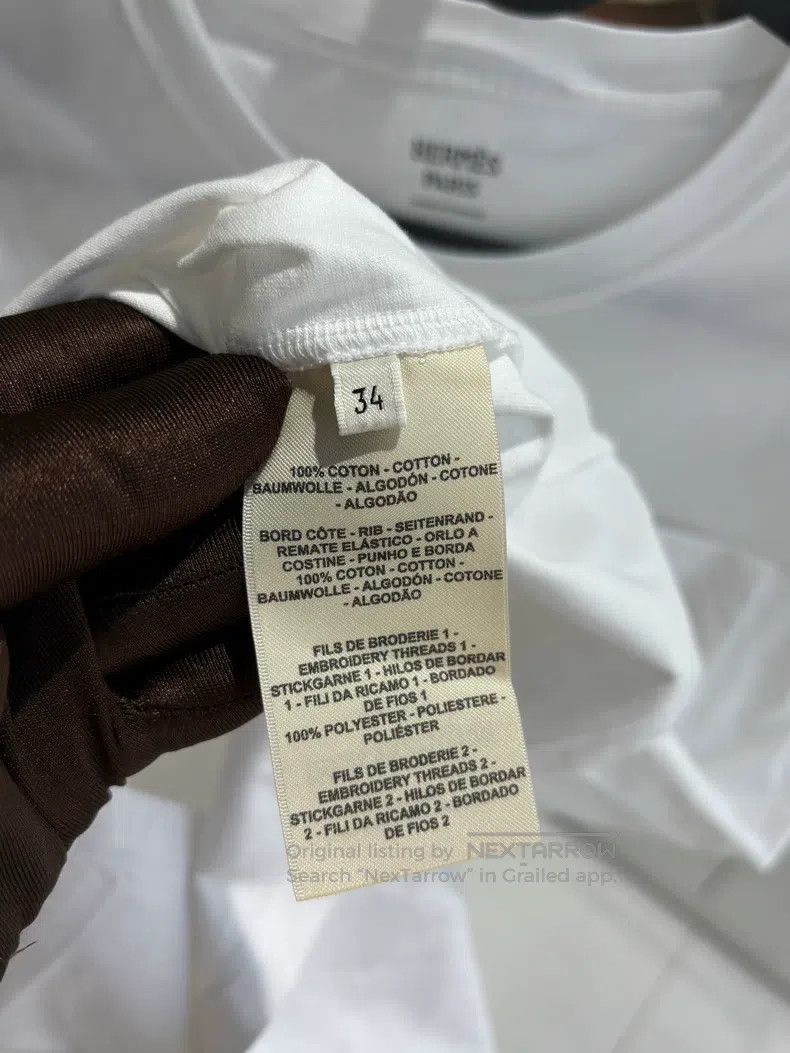 Hermes Hermes Classic straight-cut T-shirt dress Size XXS / US 00 / IT 34 - 3 Thumbnail