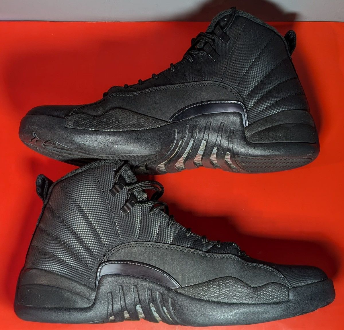 Jordan Brand Size 13 - Air Jordan 12 Retro Winterized Triple Black Size US 13 / EU 46 - 3 Thumbnail