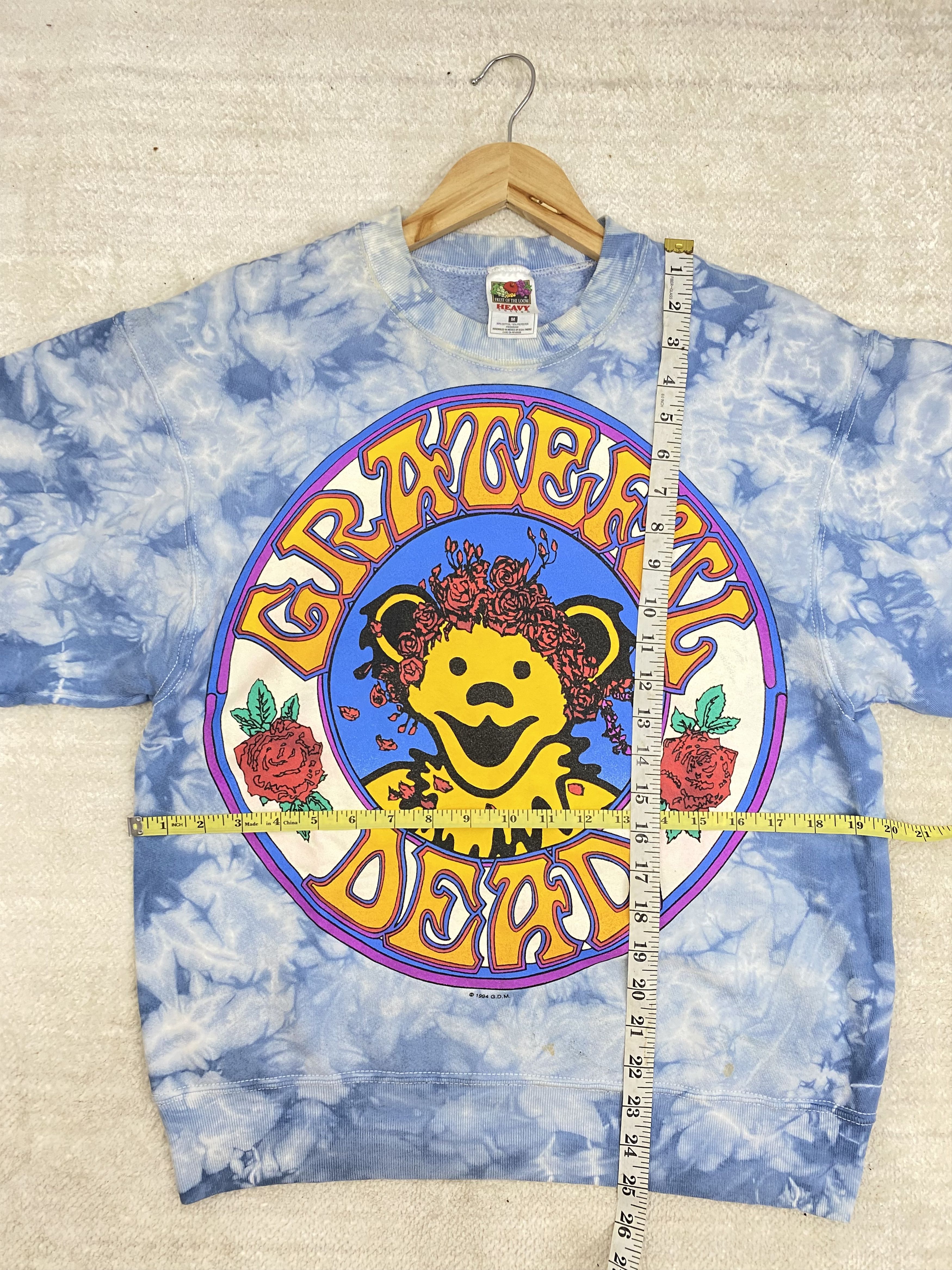 Grateful Dead × Vintage Vintage Tie Dye Band Sweatshirt Size US M / EU 48-50 / 2 - 7 Thumbnail