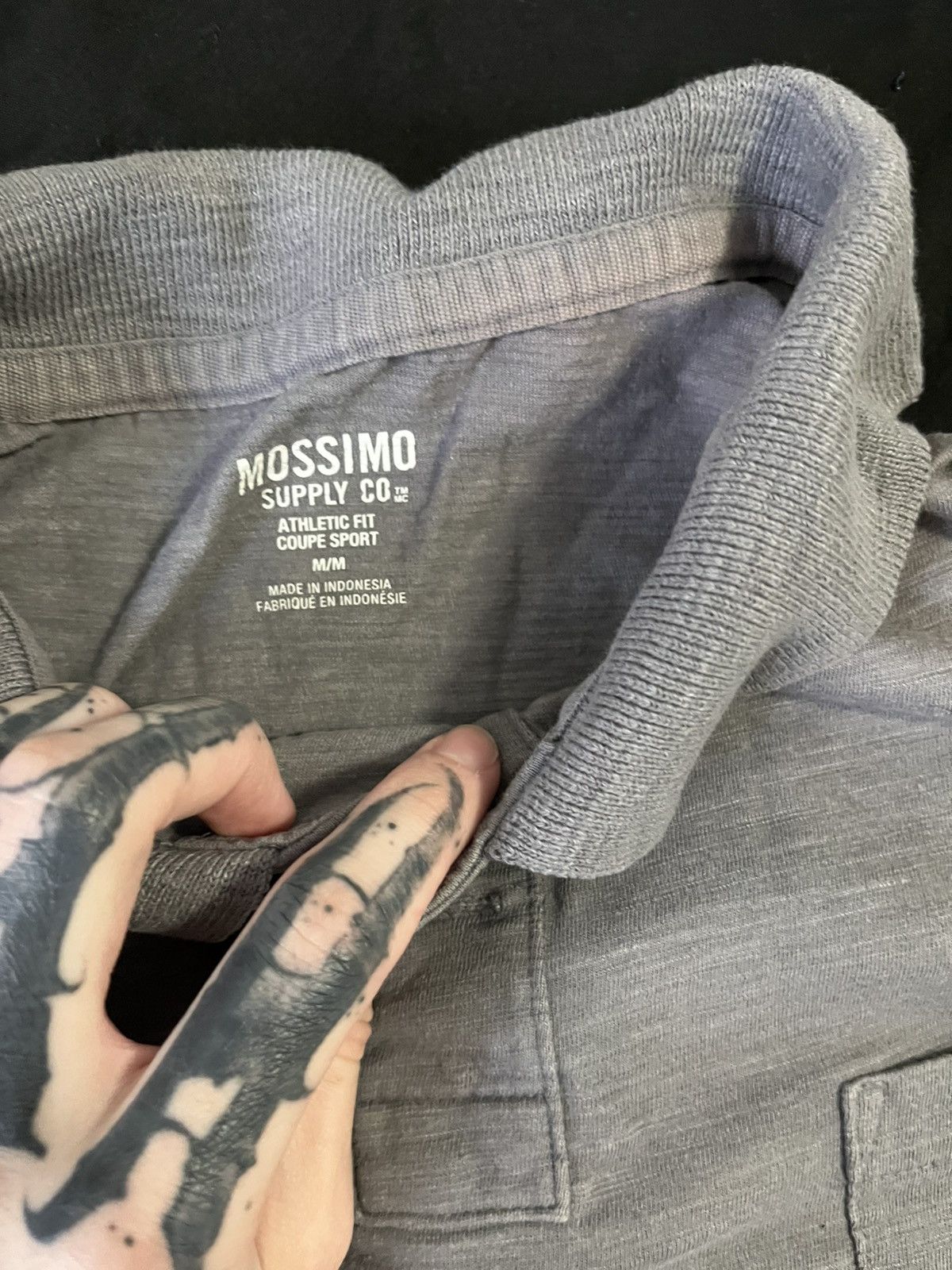 Mossimo Mossimo light grey polo Size US M / EU 48-50 / 2 - 2 Thumbnail