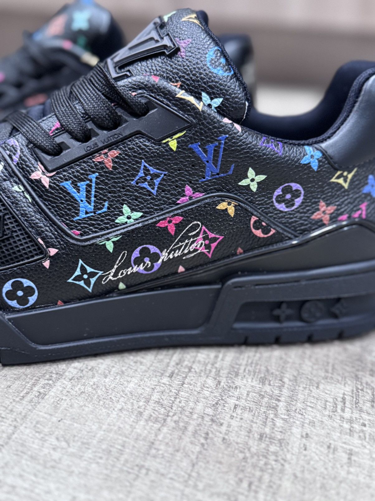Louis Vuitton LV x TM LV Trainer Sneaker Size US 7 / EU 40 - 2 Thumbnail