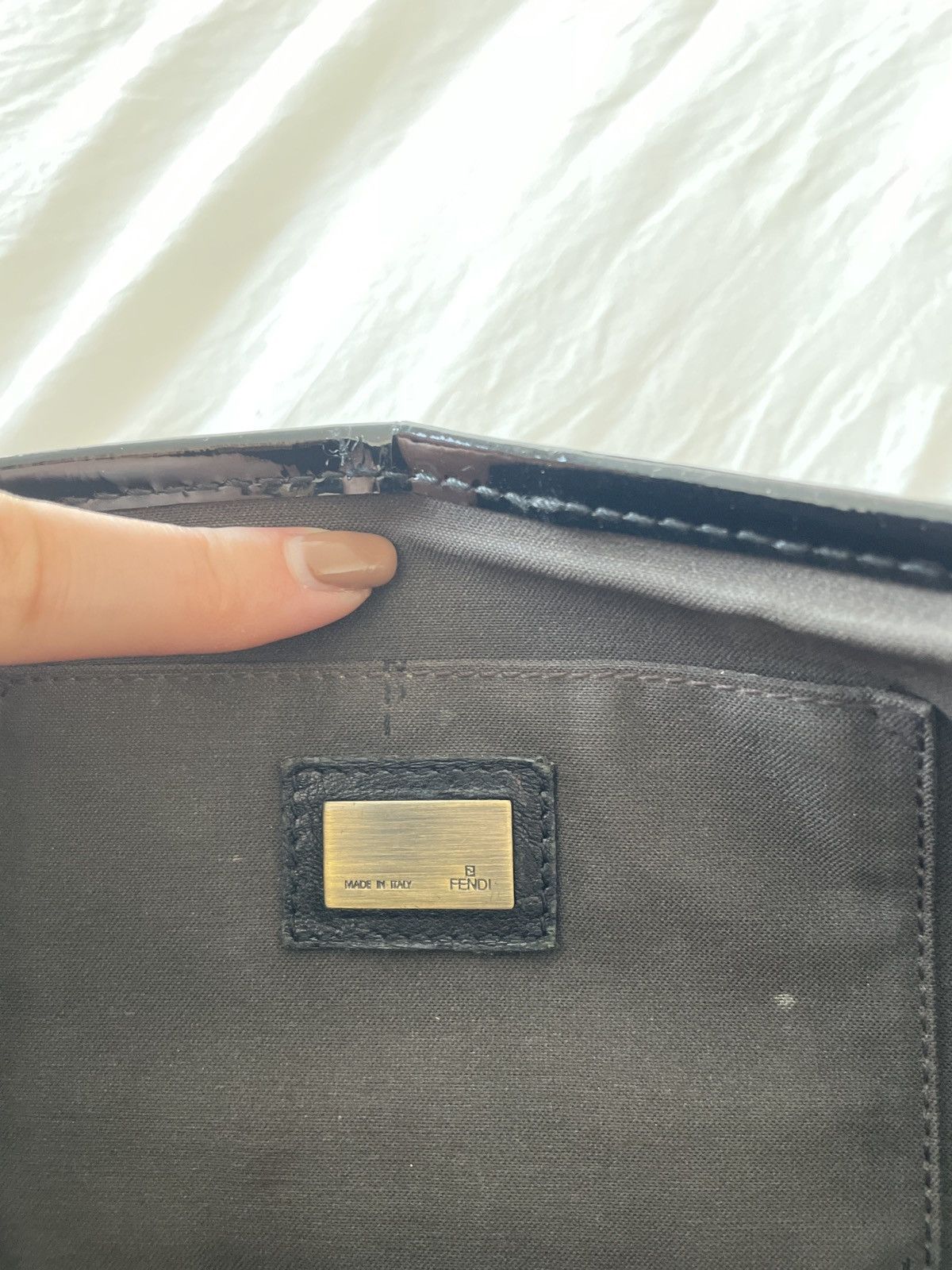 Fendi Leather Shoulder Bag Size ONE SIZE - 6 Thumbnail