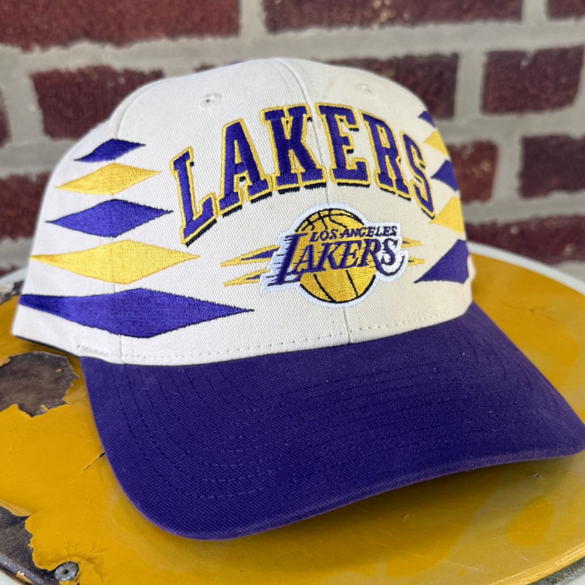 Mitchell & Ness Mitchell & Ness Los Angeles Lakers Snapback NBA Pro Crown Size ONE SIZE - 2 Thumbnail
