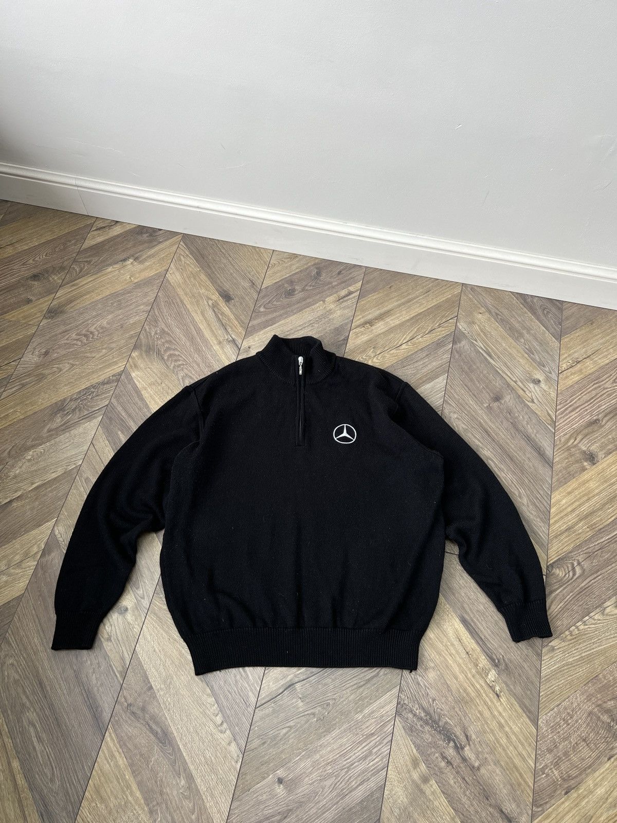 Vintage Mercedes Benz Black Sweater