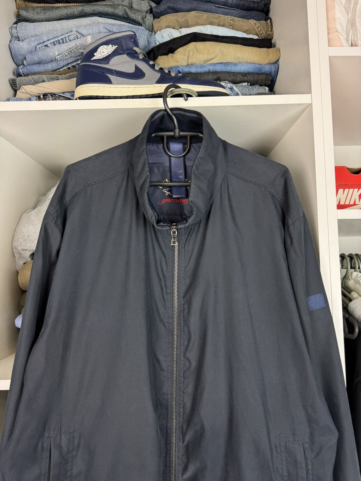 Paul & Shark Paul & Shark Yachting Full-Zip Jacket Navy Blue Men's Size US XXL / EU 58 / 5 - 2 Thumbnail