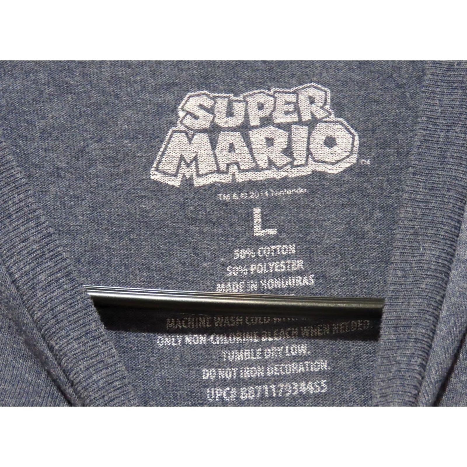 Nintendo VINTAGE? Super Mario Block Pixilated Style T-shirt Men L Gray Nintendo Shirt Block Pixilated Style T-shirt? Size US L / EU 52-54 / 3 - 5 Thumbnail