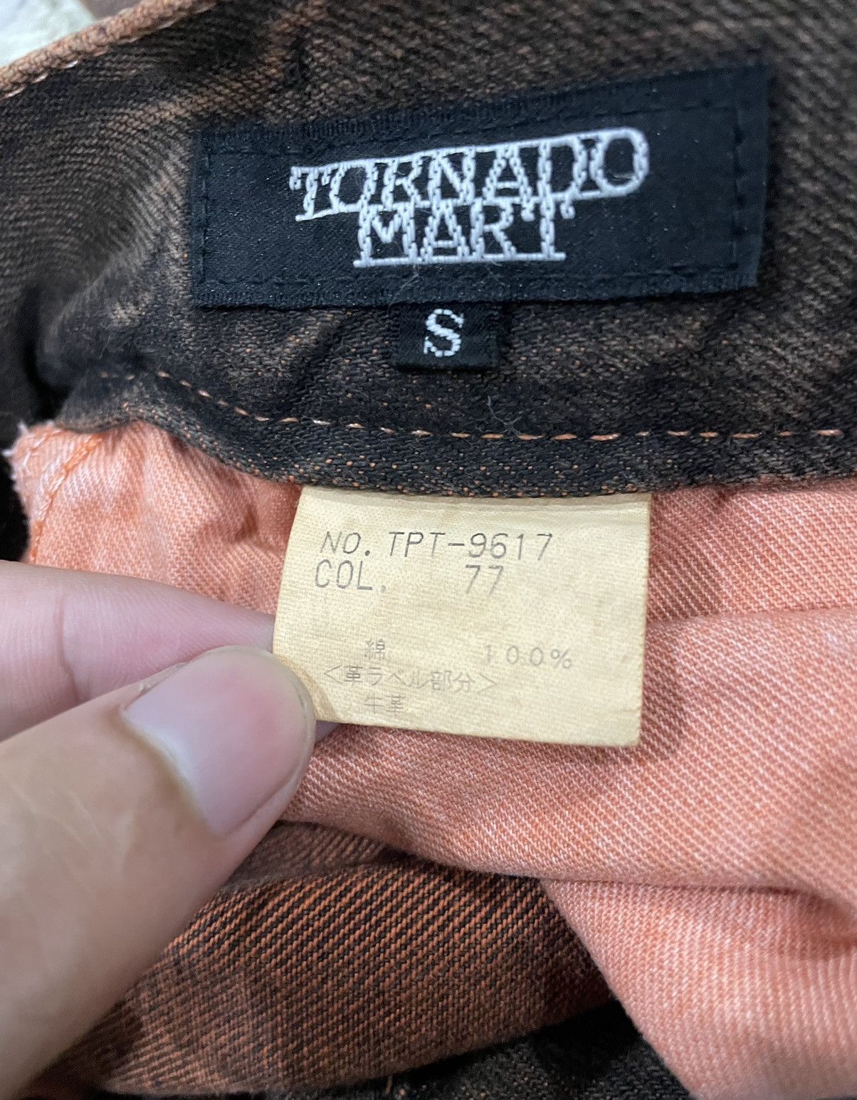 Tornado Mart Y2K Mudmax Clawmark Cherry Red Hellhound Flare jean Size US 30 / EU 46 - 8 Thumbnail