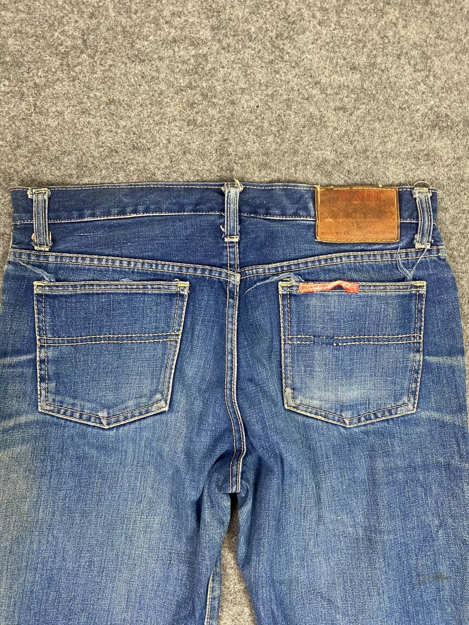 Japanese Brand vintage borman distressed denim nice design Size US 32 / EU 48 - 3 Thumbnail