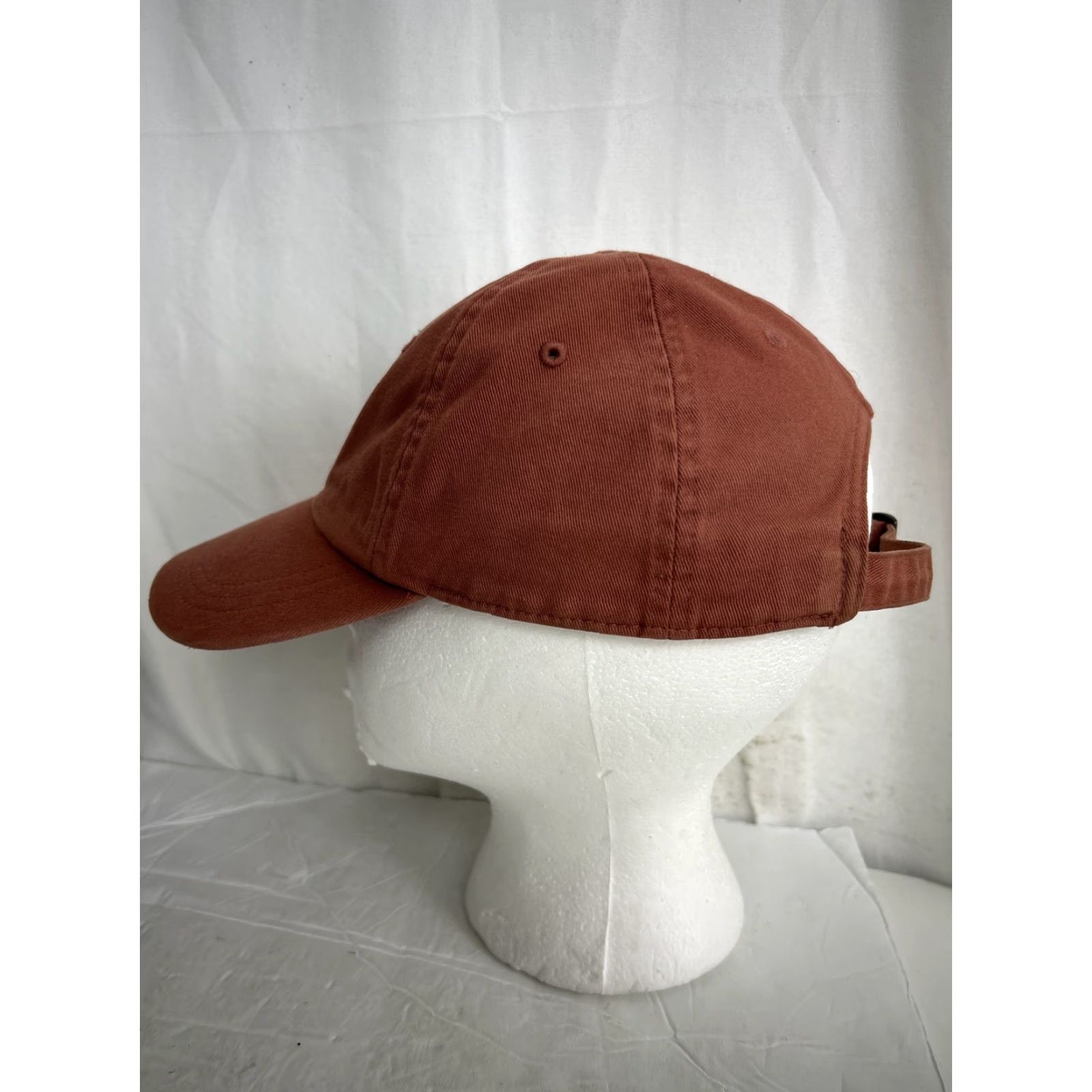 J.Crew J.CREW Golf Hat Men's Embroidered Graphic Rust Adjustable Size ONE SIZE - 7 Thumbnail