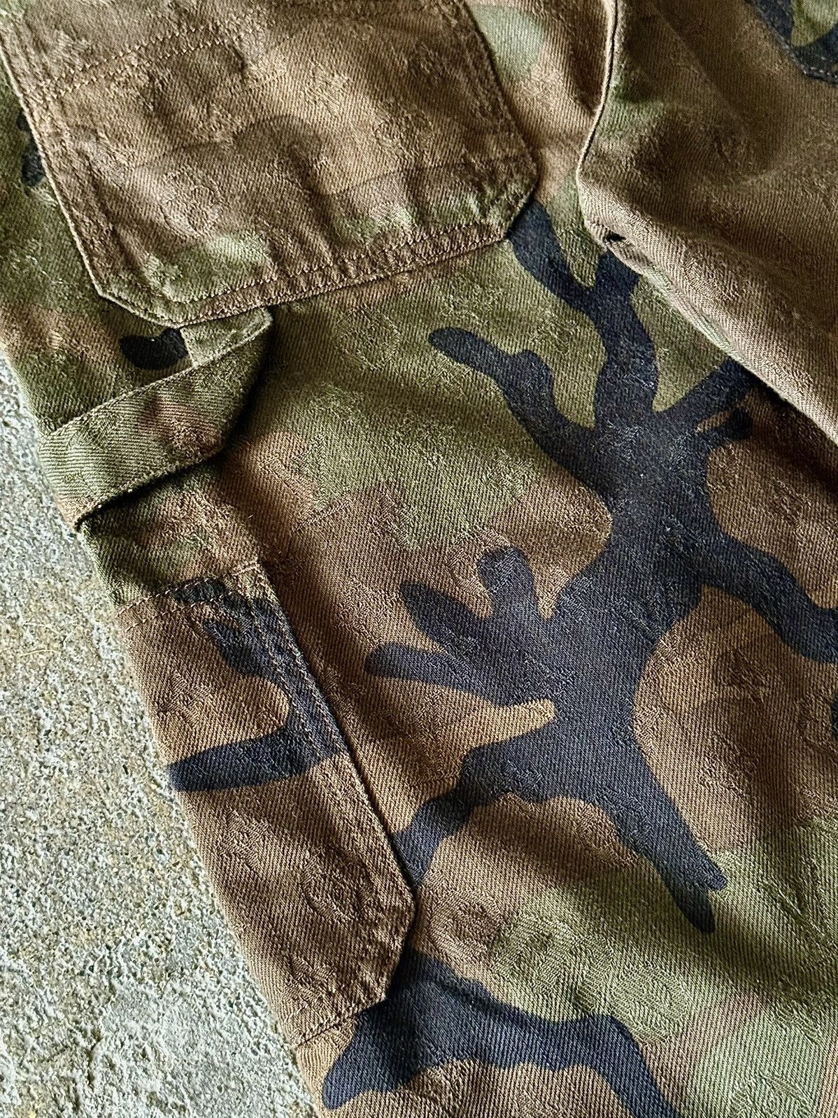 Louis Vuitton × Supreme Louis Vuitton - Supreme -SS16- Jacquard Camo Carpenter Jeans Size US 30 / EU 46 - 11 Thumbnail