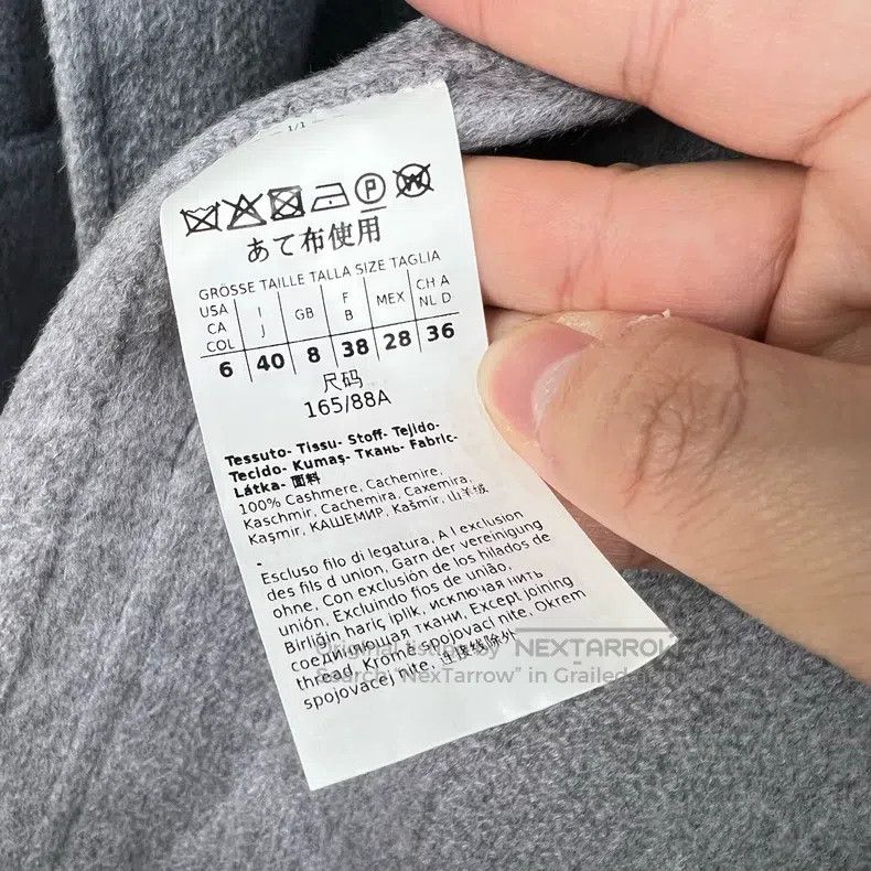 Max Mara Max Mara Grey Cashmere Overcoat Size M / US 6-8 / IT 42-44 - 6 Thumbnail