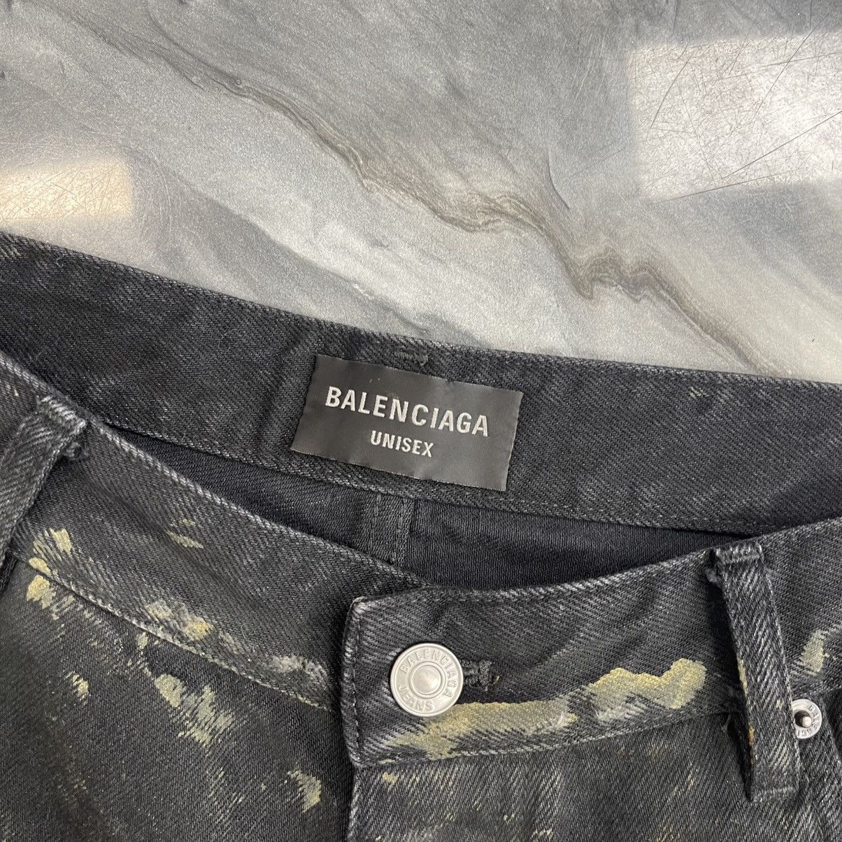 Balenciaga Balenciaga Mud Show Destroyed Denim Jeans Size US 36 / EU 52 - 4 Thumbnail