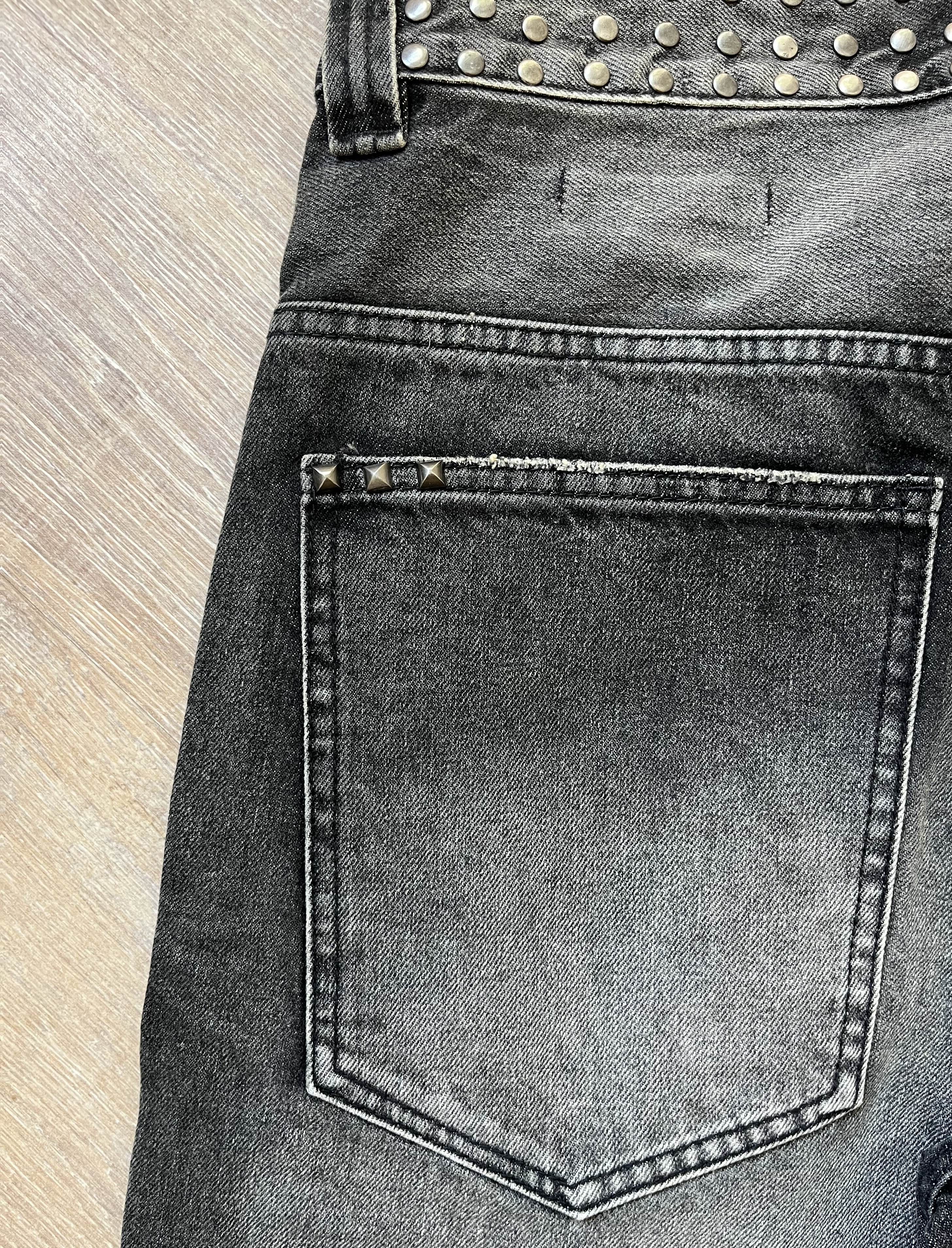 Jaded London Jaded London Colossus Studded Jeans Size US 32 / EU 48 - 5 Thumbnail