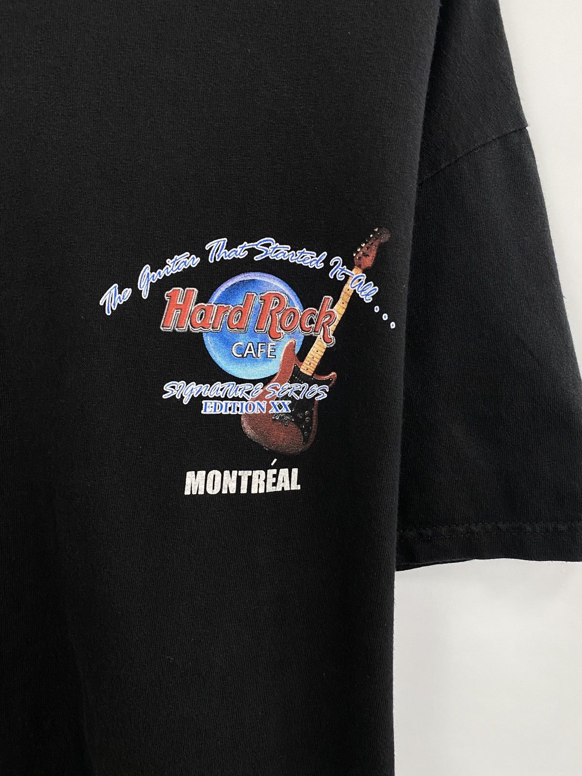 Hard Rock Cafe Vintage 90s Hard Rock Cafe Montreal T Shirt rare retro Y2K Size US XL / EU 56 / 4 - 7 Thumbnail