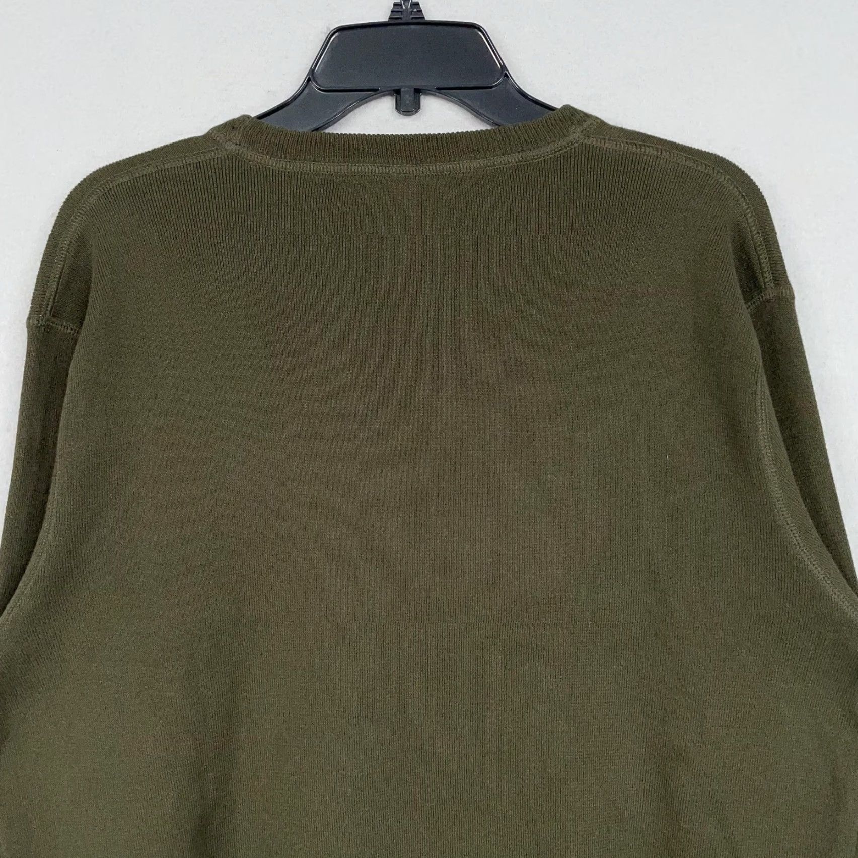 Polo Ralph Lauren Polo Ralph Lauren Sweater Mens Large Green Cotton Crewneck Red Pony Logo Pullover Knit Crew Neck Classic Preppy Knitwear Mens Size US L / EU 52-54 / 3 - 7 Thumbnail