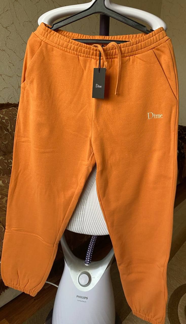 Dime Dime - Orange Classic Sweatpant Size US 32 / EU 48 - 6 Thumbnail