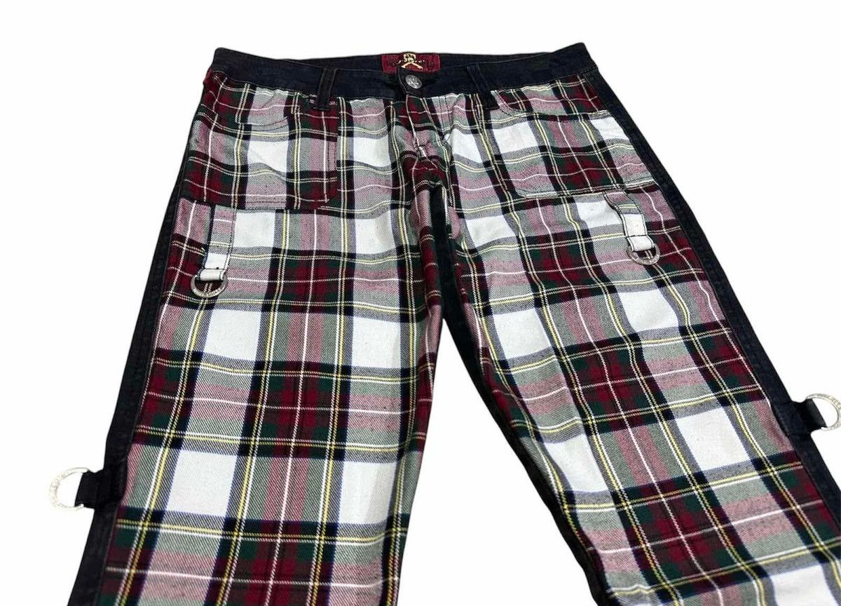Japanese Brand × Seditionaries × Tripp NYC 🔥Sick Y2K Royal Bones Anarchy Hybrid Bondage Pants Zipper Size US 29 - 2 Thumbnail