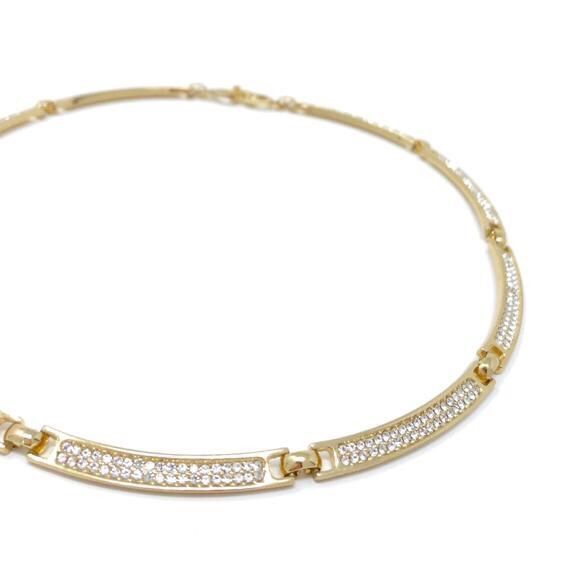Dior Vintage Dior Rhinestone Necklace Size ONE SIZE - 1 Thumbnail