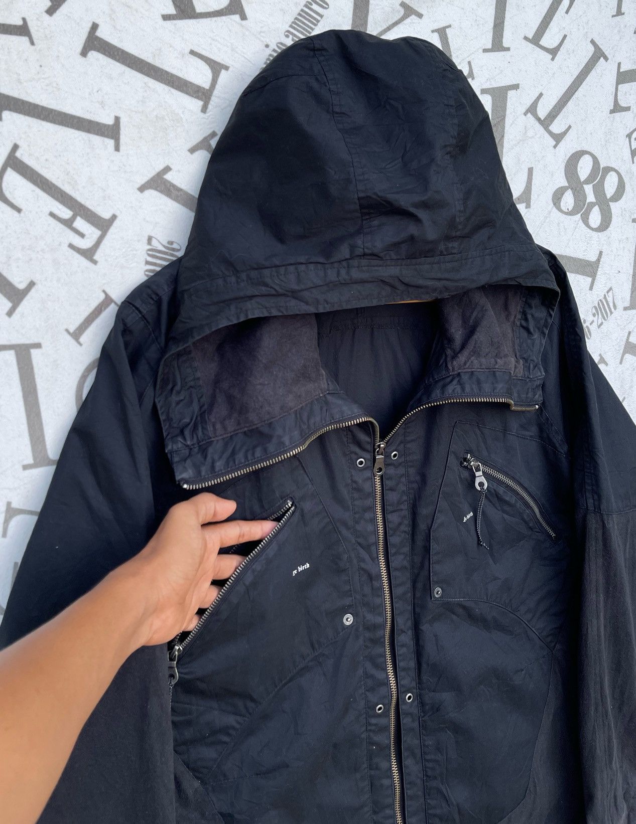 PPFM 🔥F/W 2012 PPFM REBIRTH HYBRID HOOD JACKET Size US L / EU 52-54 / 3 - 11 Thumbnail