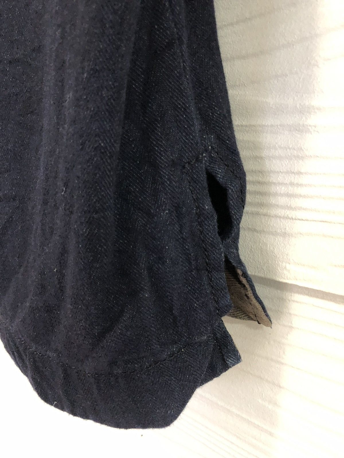 Sacai Sacai blue denim pocket tee Size US L / EU 52-54 / 3 - 8 Thumbnail