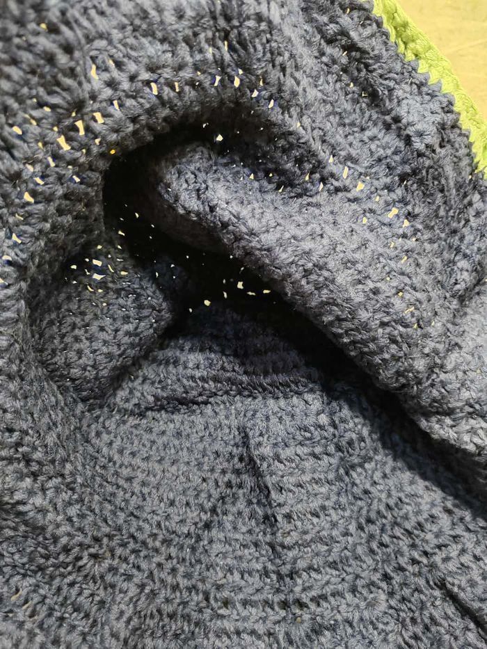 Japanese Brand Handmade Knit Bucket Hat Size ONE SIZE - 4 Thumbnail