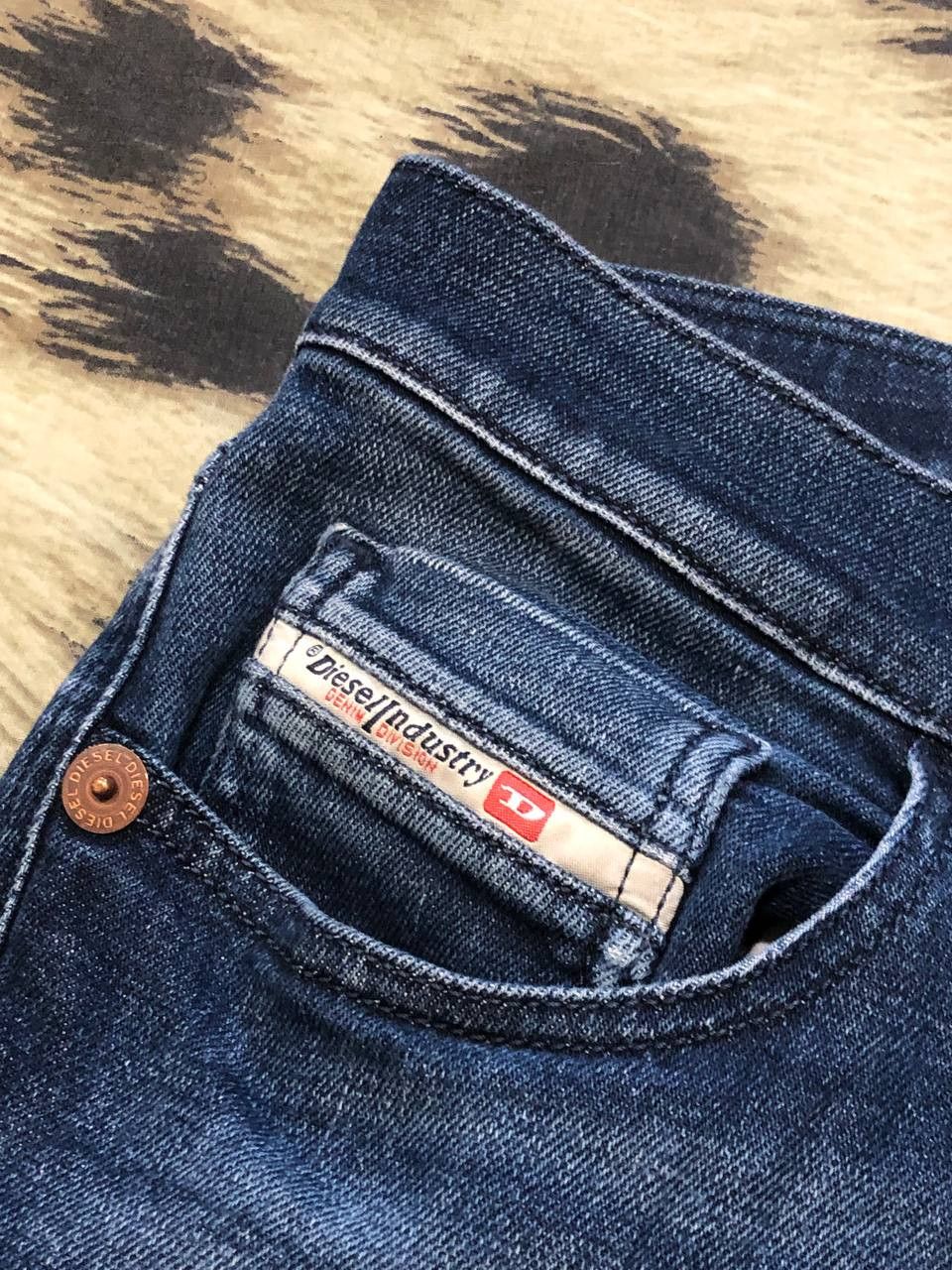 Diesel DIESEL D-STRUKT Slim Stretch Denim Jeans Size US 32 / EU 48 - 9 Thumbnail