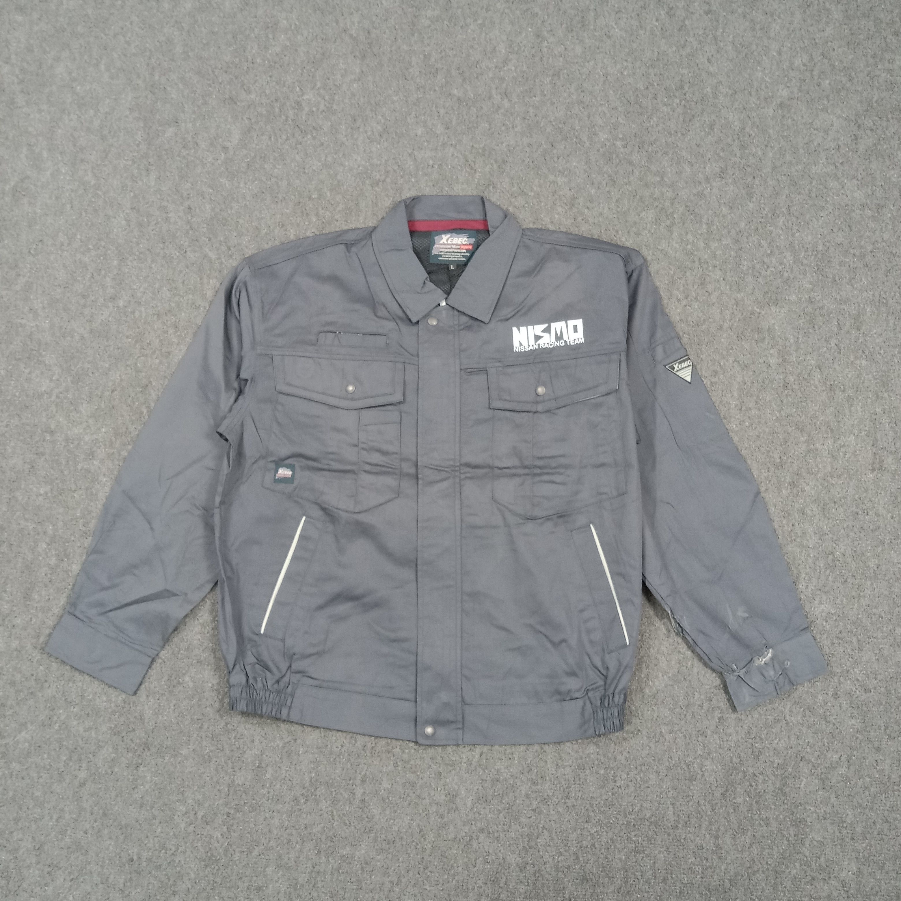 Honda Nismo Nissan Japanese Racing Custom Work Jacket C283N14 Size US M / EU 48-50 / 2 - 3 Thumbnail