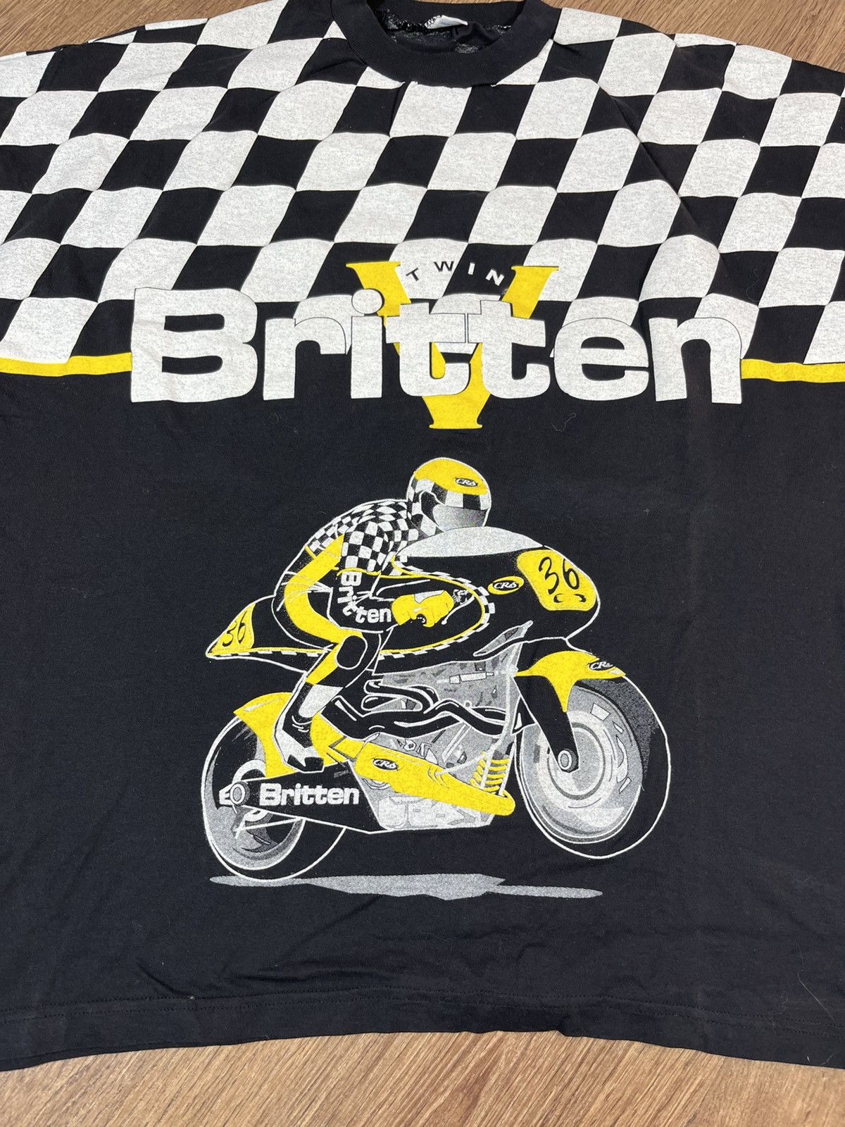 Other Britten Biker T Shirt Size US XL / EU 56 / 4 - 2 Thumbnail